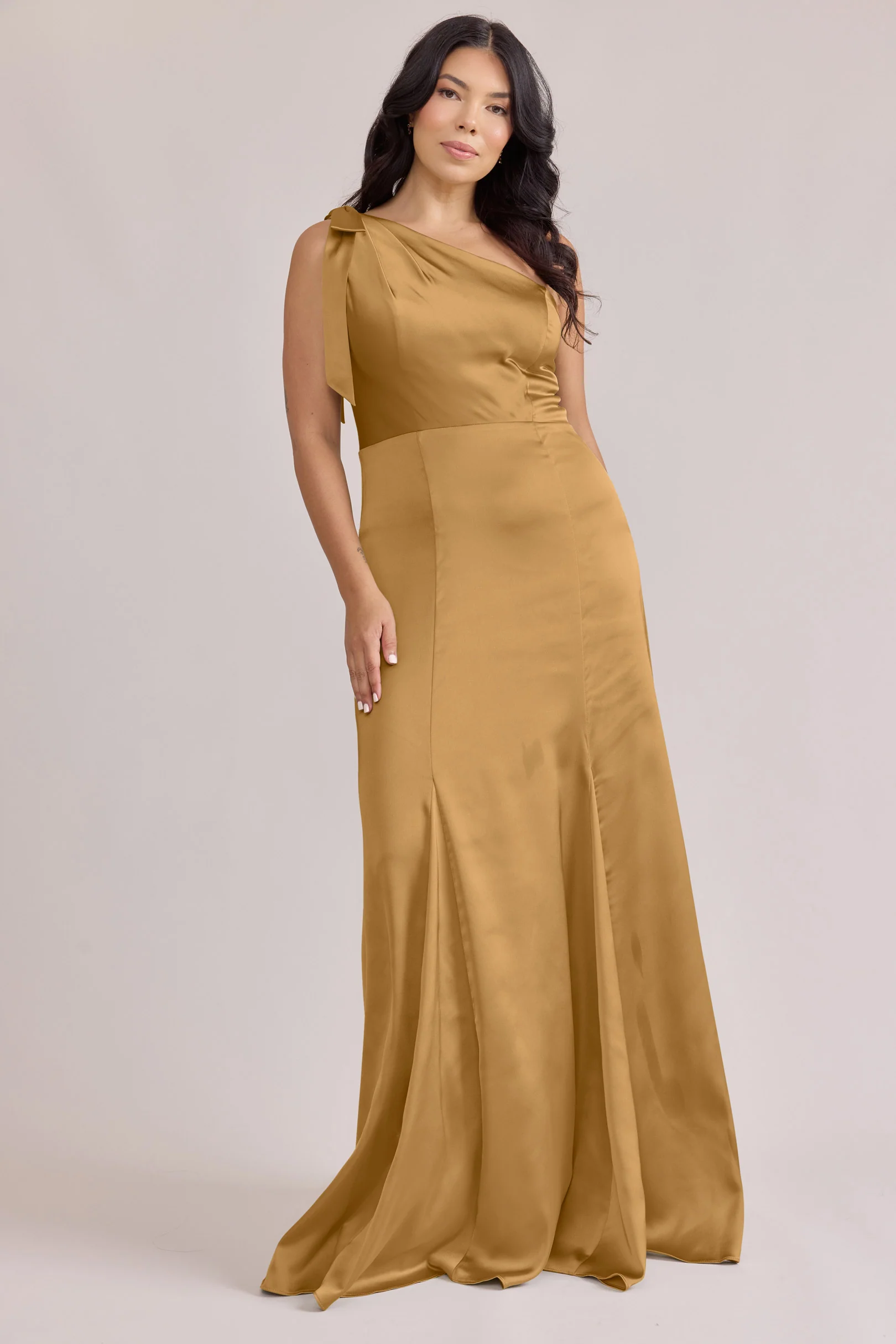 Rowan Satin Dress | Made To Order - Image 65