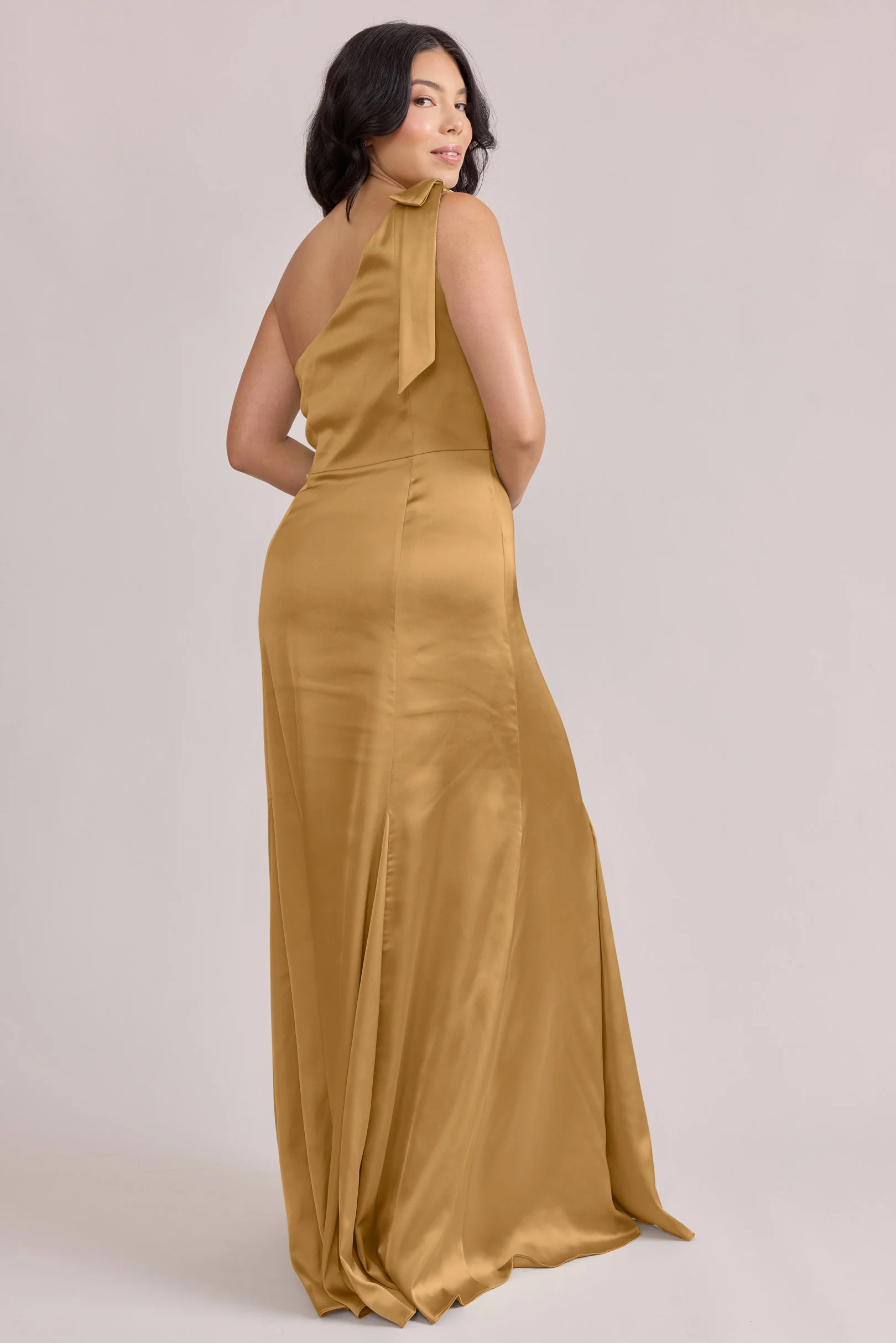 Rowan Satin Dress | Made To Order - Image 66
