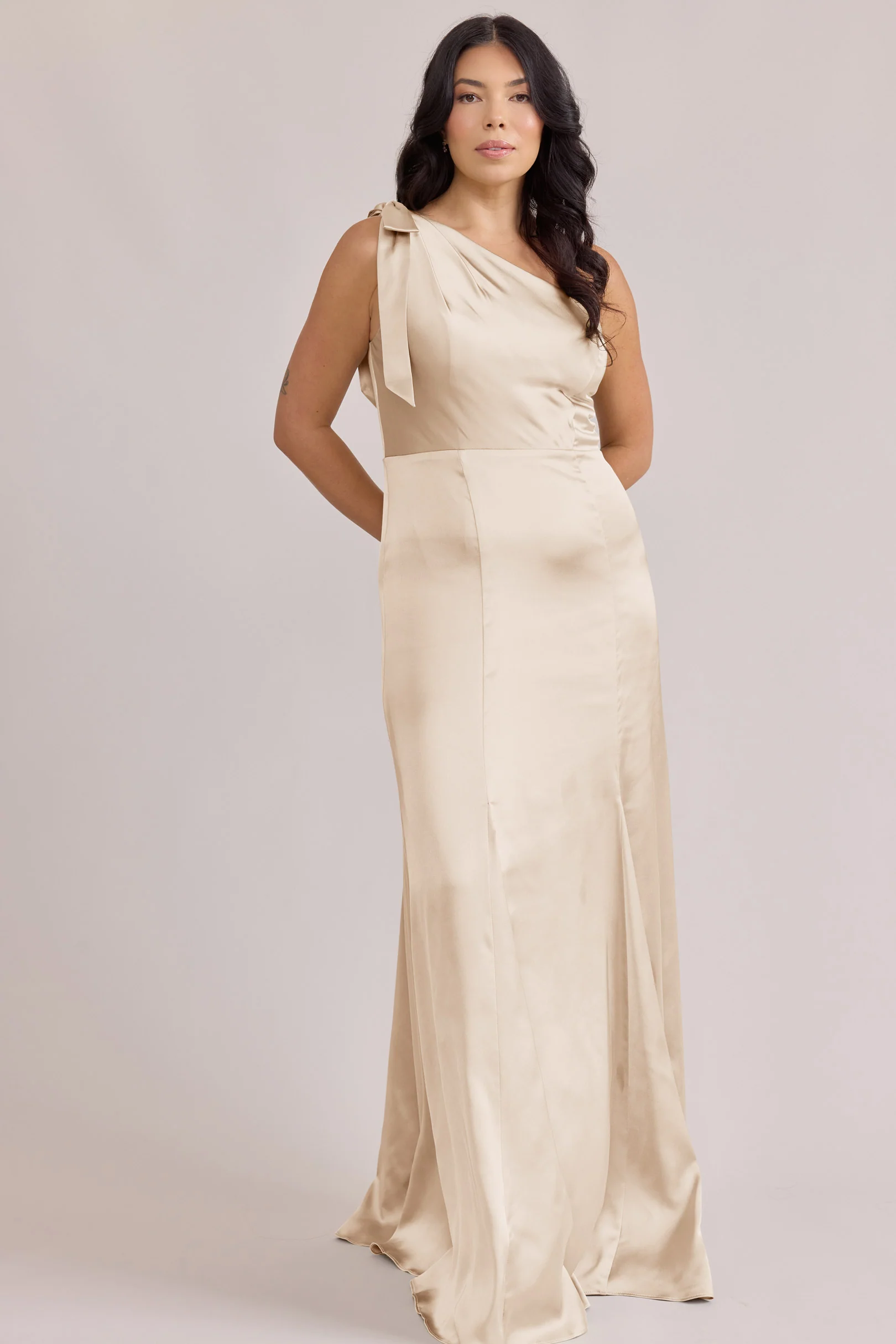 Rowan Satin Dress | Made To Order - Image 67