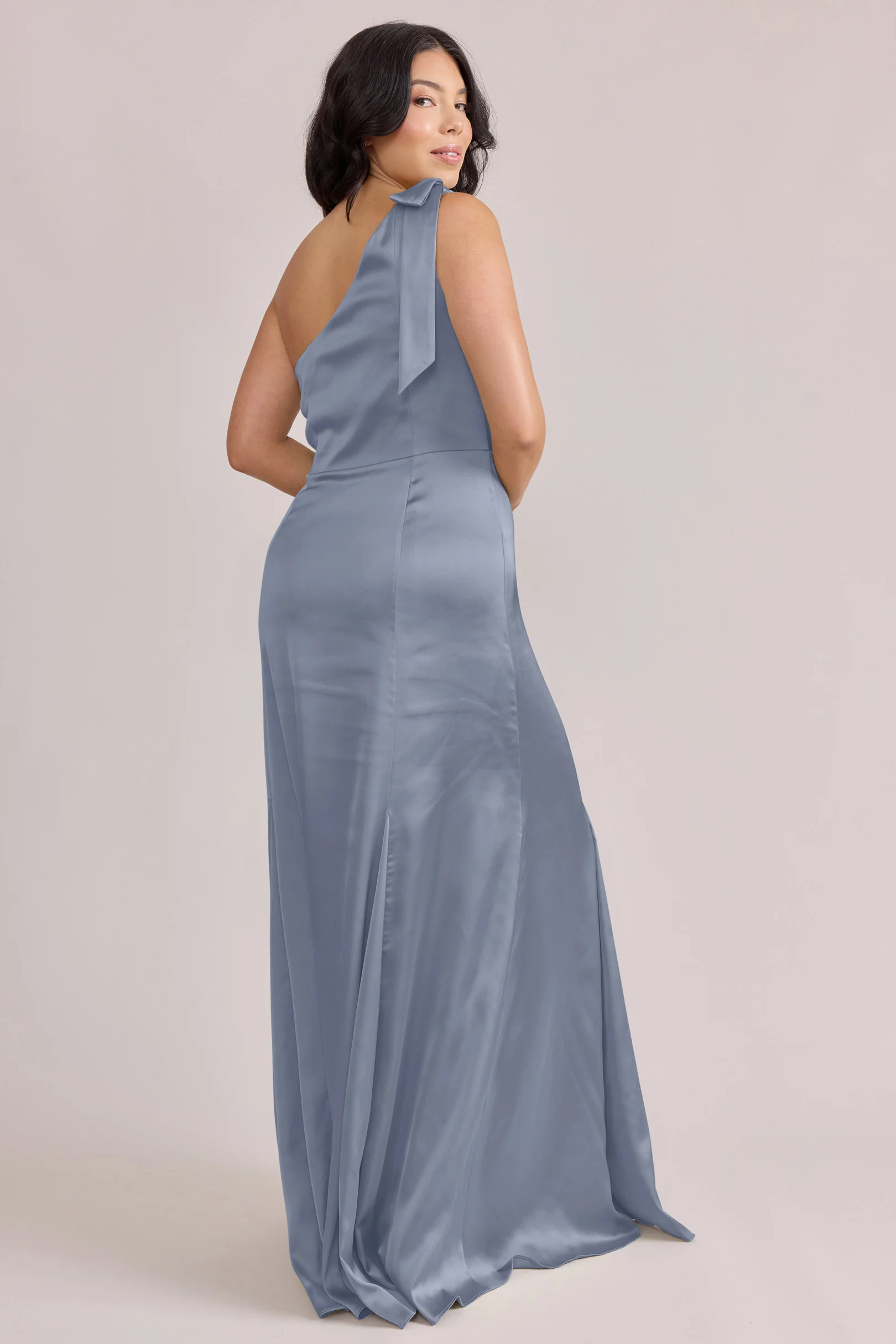 Rowan Satin Dress | Made To Order - Image 72