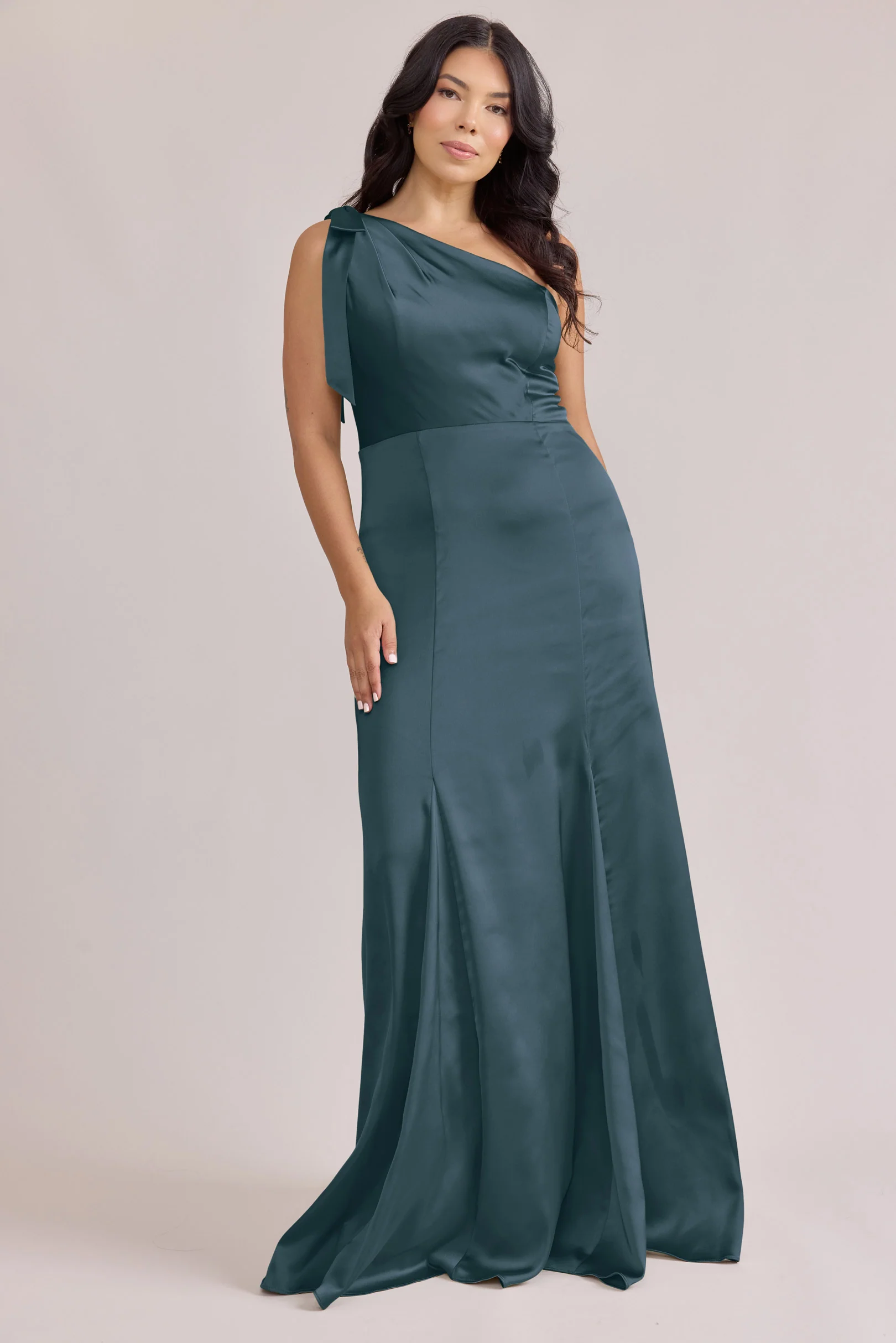 Rowan Satin Dress | Made To Order - Image 73