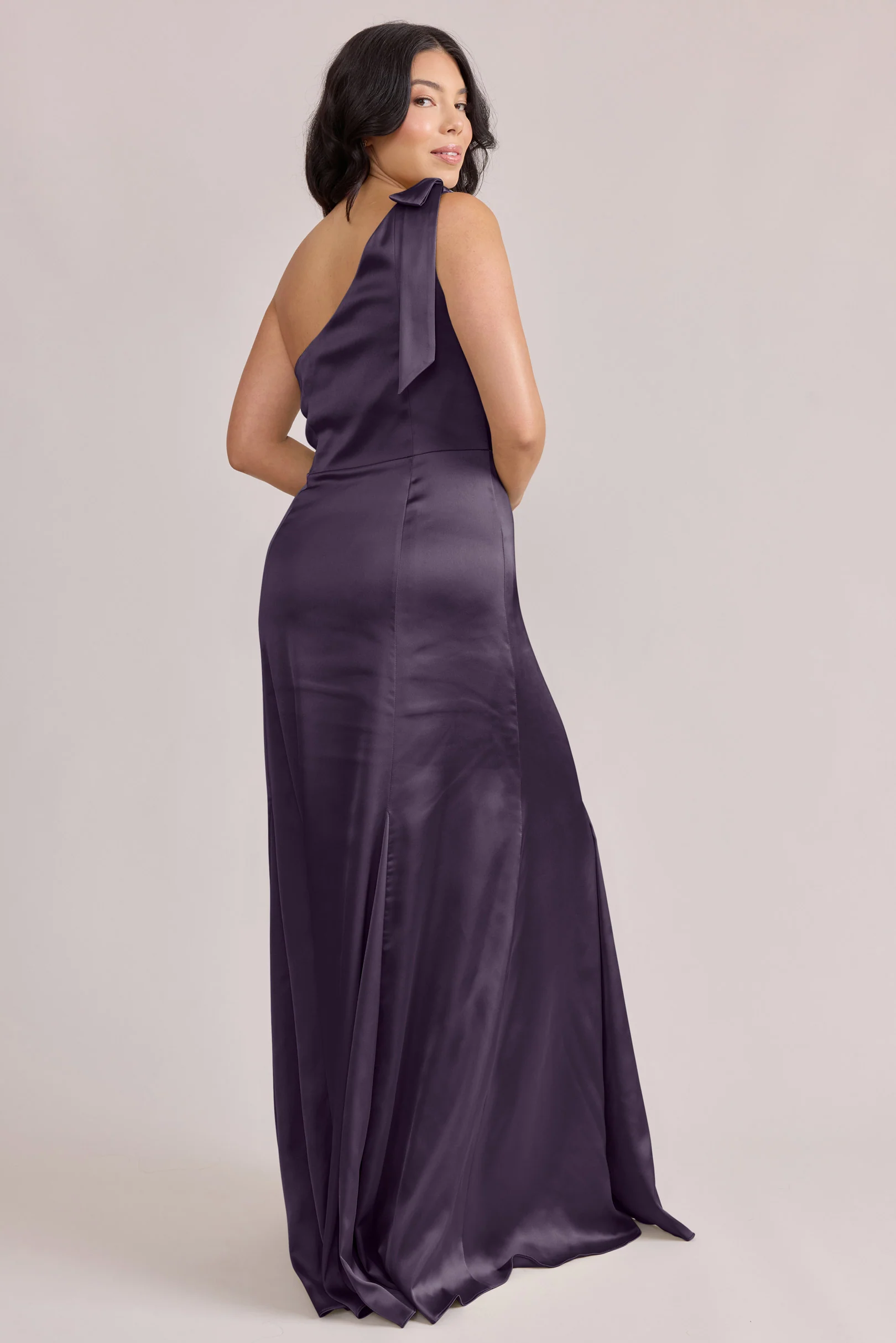 Rowan Satin Dress | Made To Order - Image 78