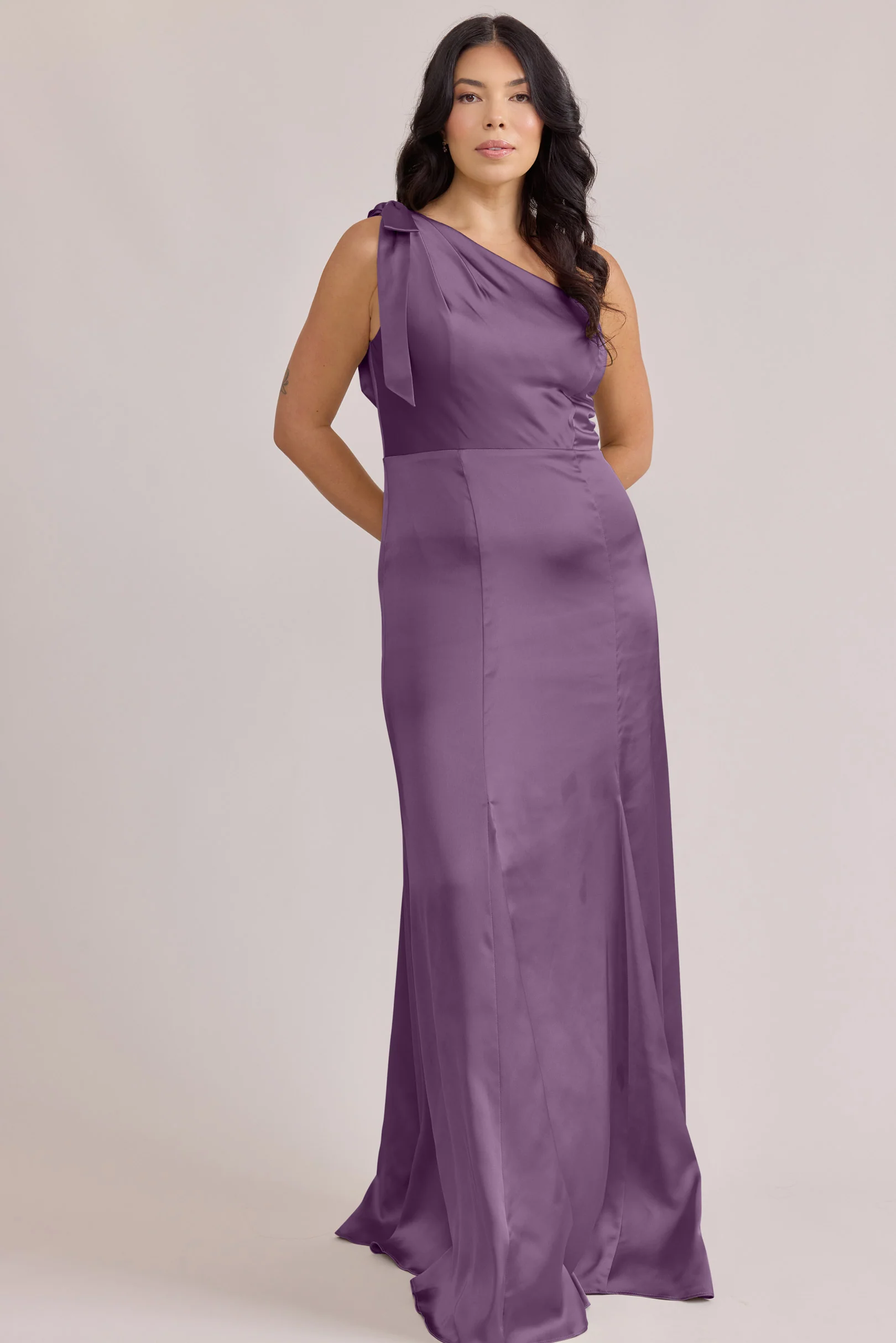 Rowan Satin Dress | Made To Order - Image 79