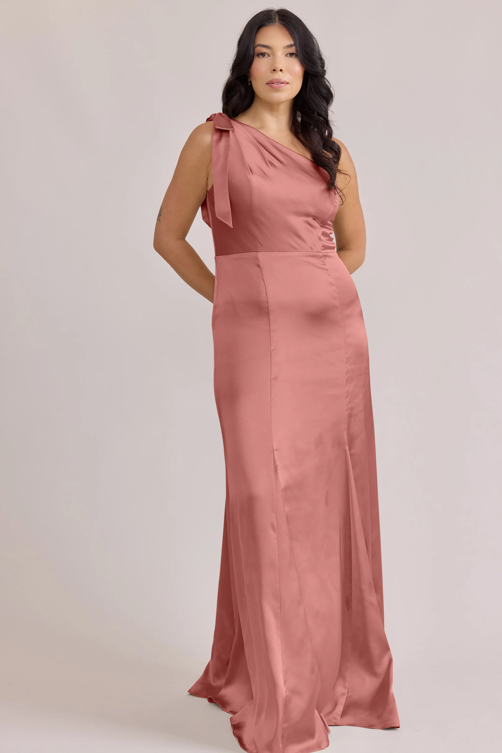 Rowan Satin Dress | Made To Order - Image 81
