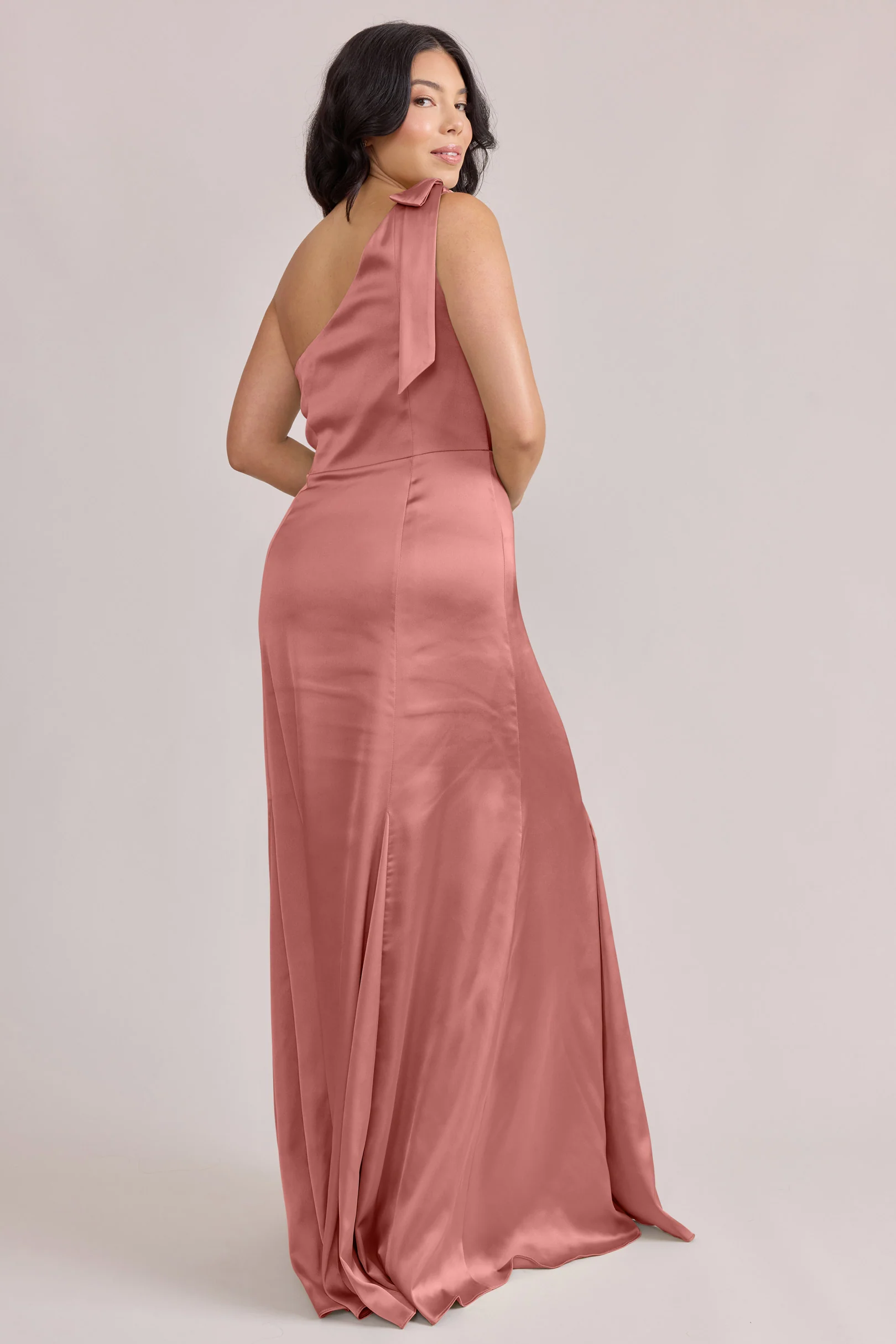 Rowan Satin Dress | Made To Order - Image 82