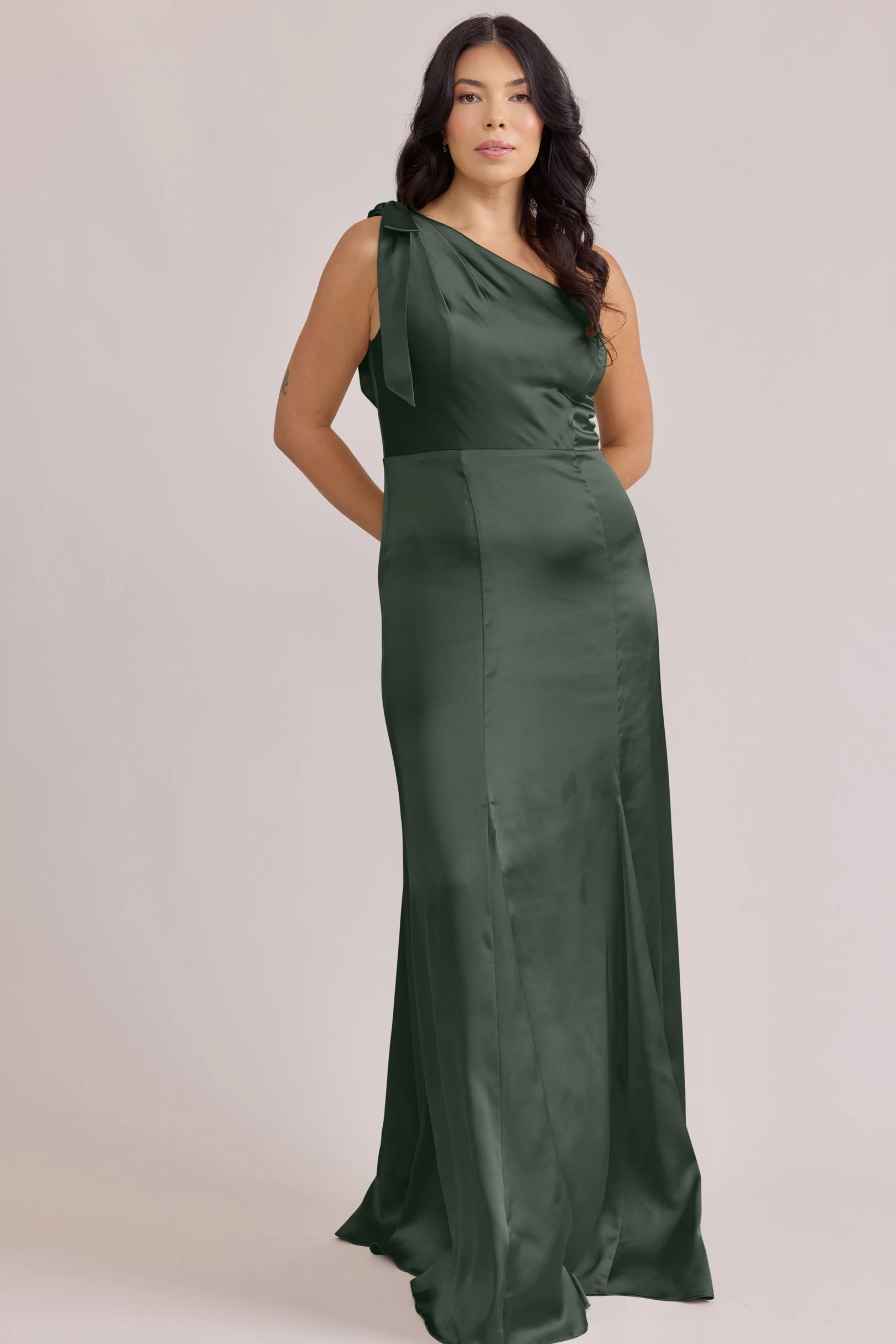 Rowan Satin Dress | Made To Order - Image 83