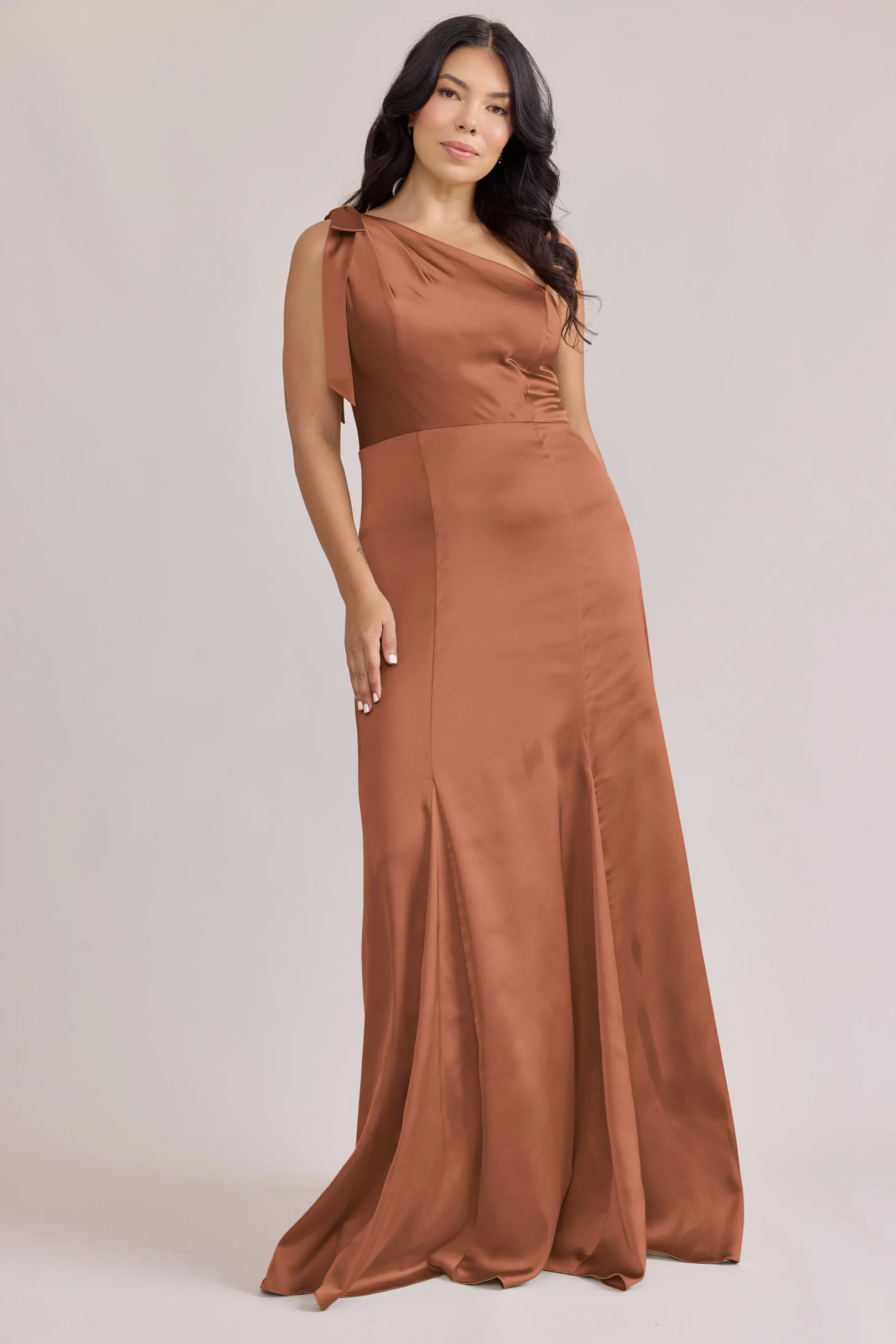 Rowan Satin Dress | Made To Order - Image 85