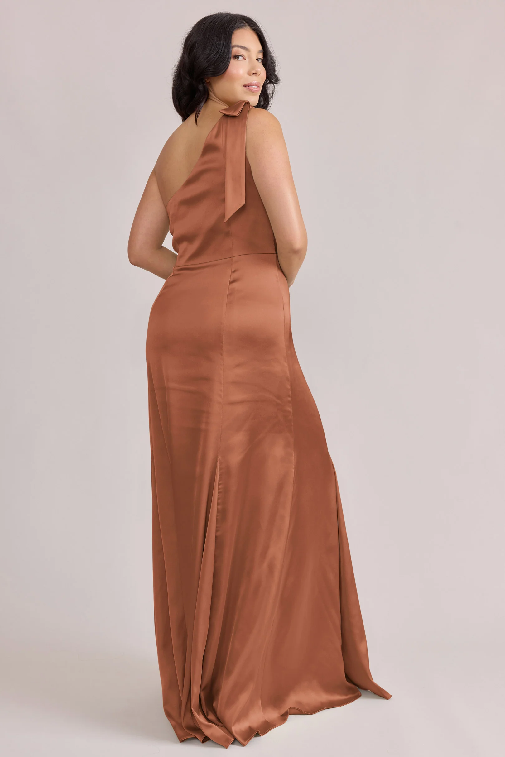 Rowan Satin Dress | Made To Order - Image 86