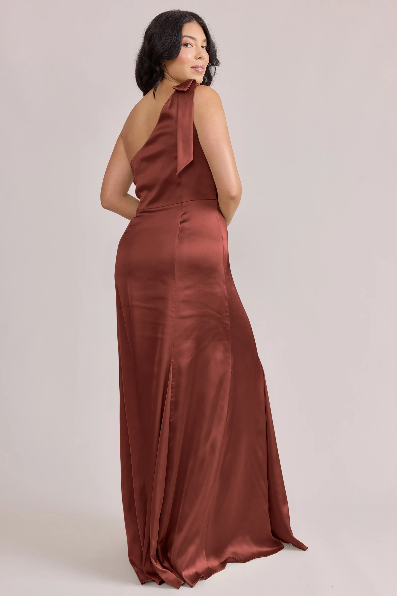Rowan Satin Dress | Made To Order - Image 90