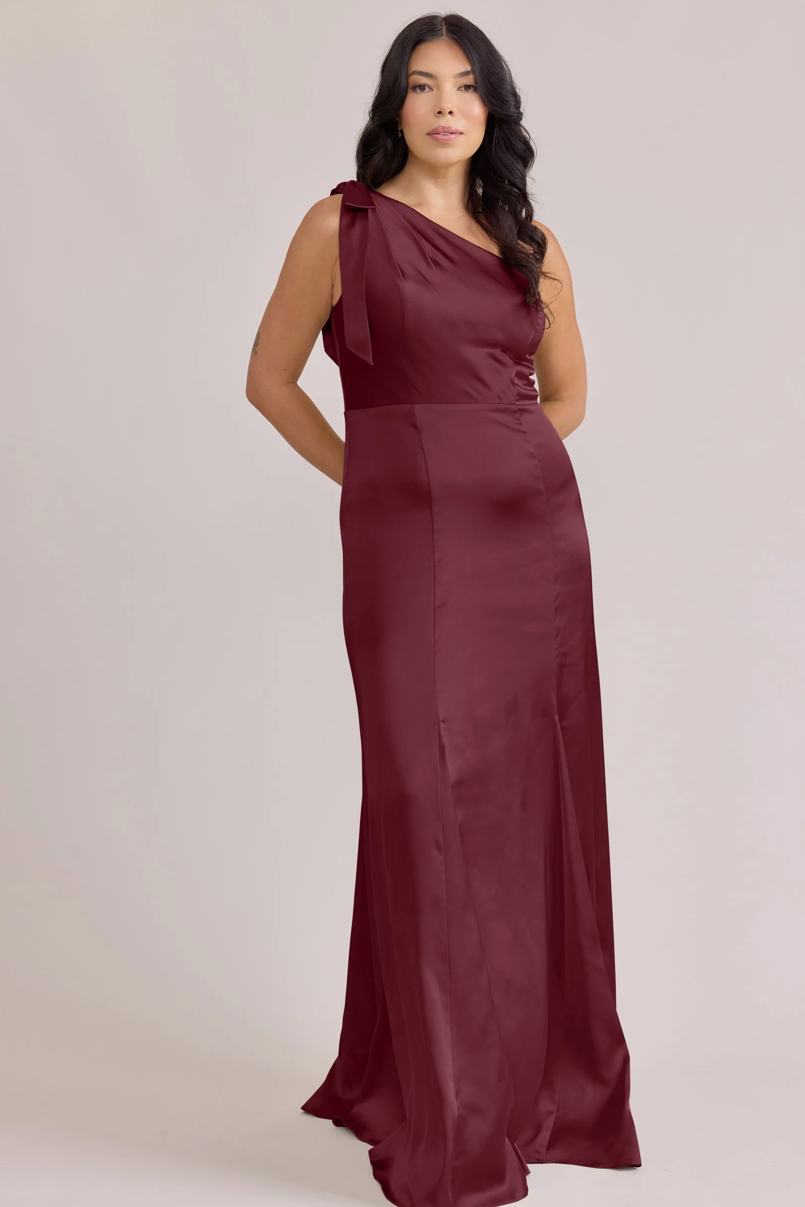 Rowan Satin Dress | Made To Order - Image 91