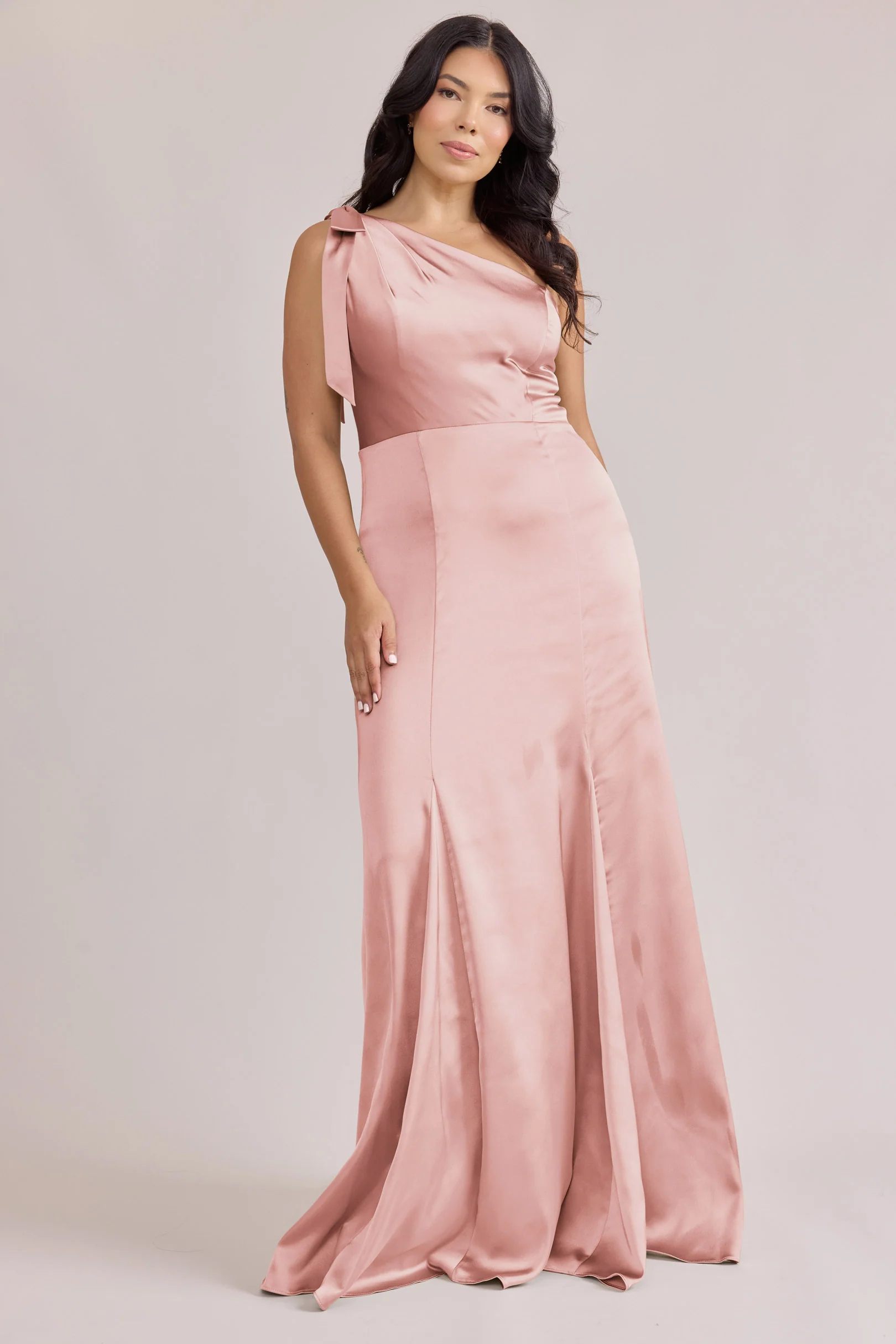 Rowan Satin Dress | Made To Order - Image 93