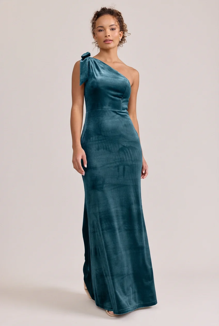 Rowan Velvet Dress | Made To Order - Image 10