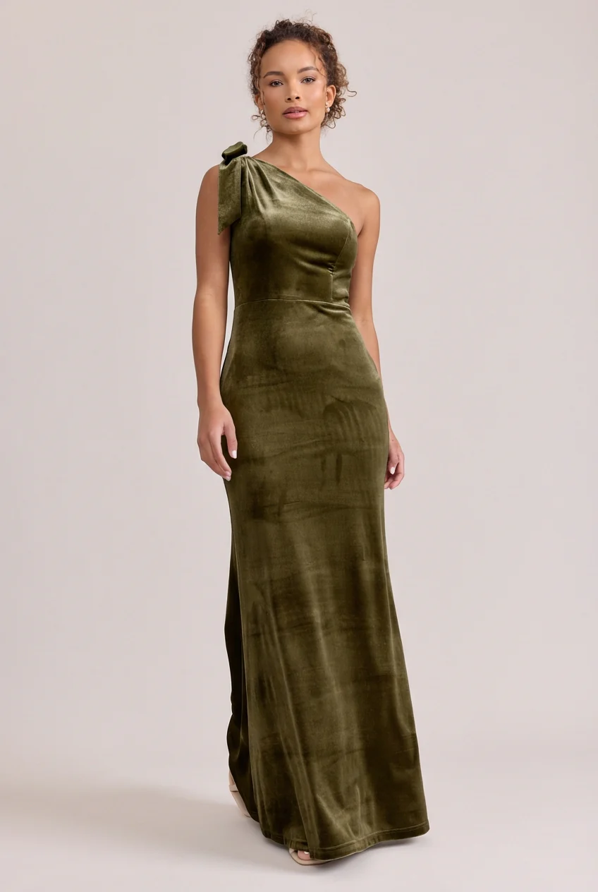 Rowan Velvet Dress | Made To Order - Image 11