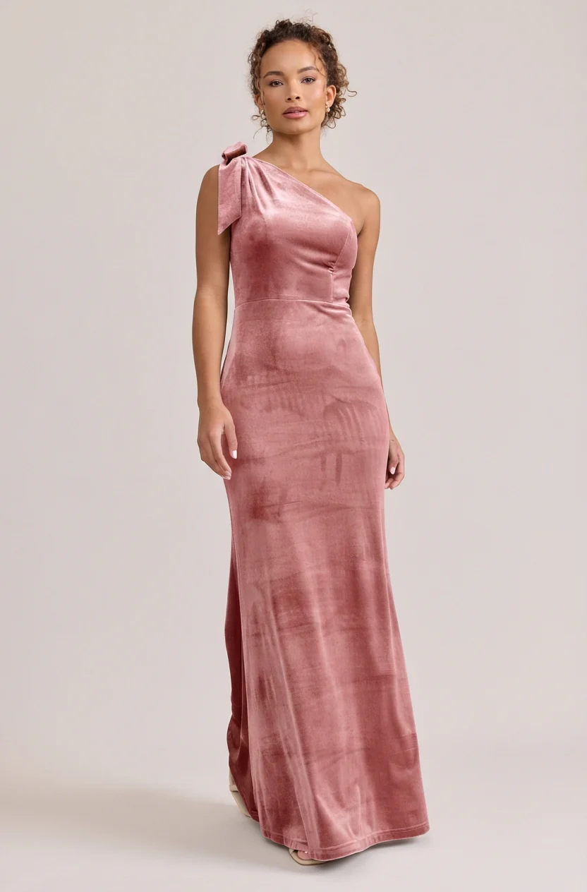 Rowan Velvet Dress | Made To Order - Image 12