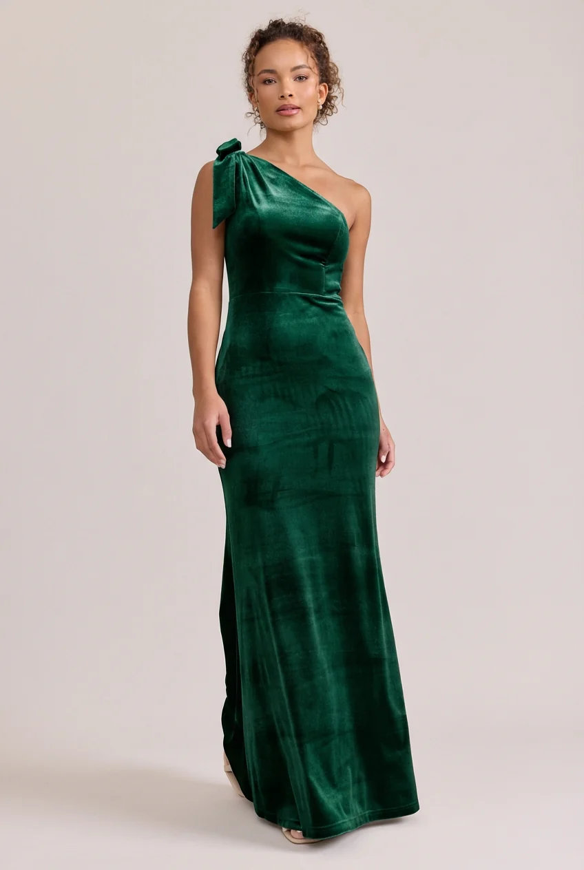 Rowan Velvet Dress | Made To Order - Image 13