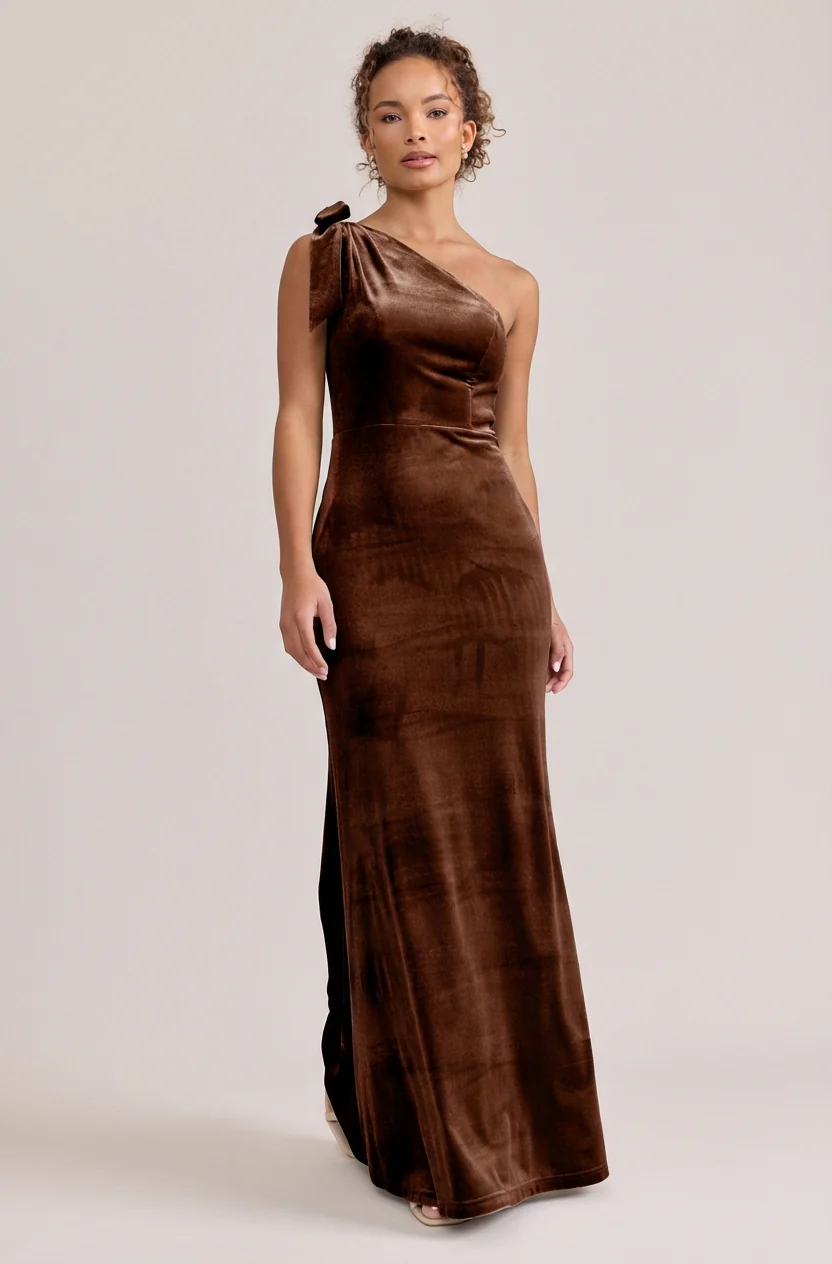 Rowan Velvet Dress | Made To Order - Image 16