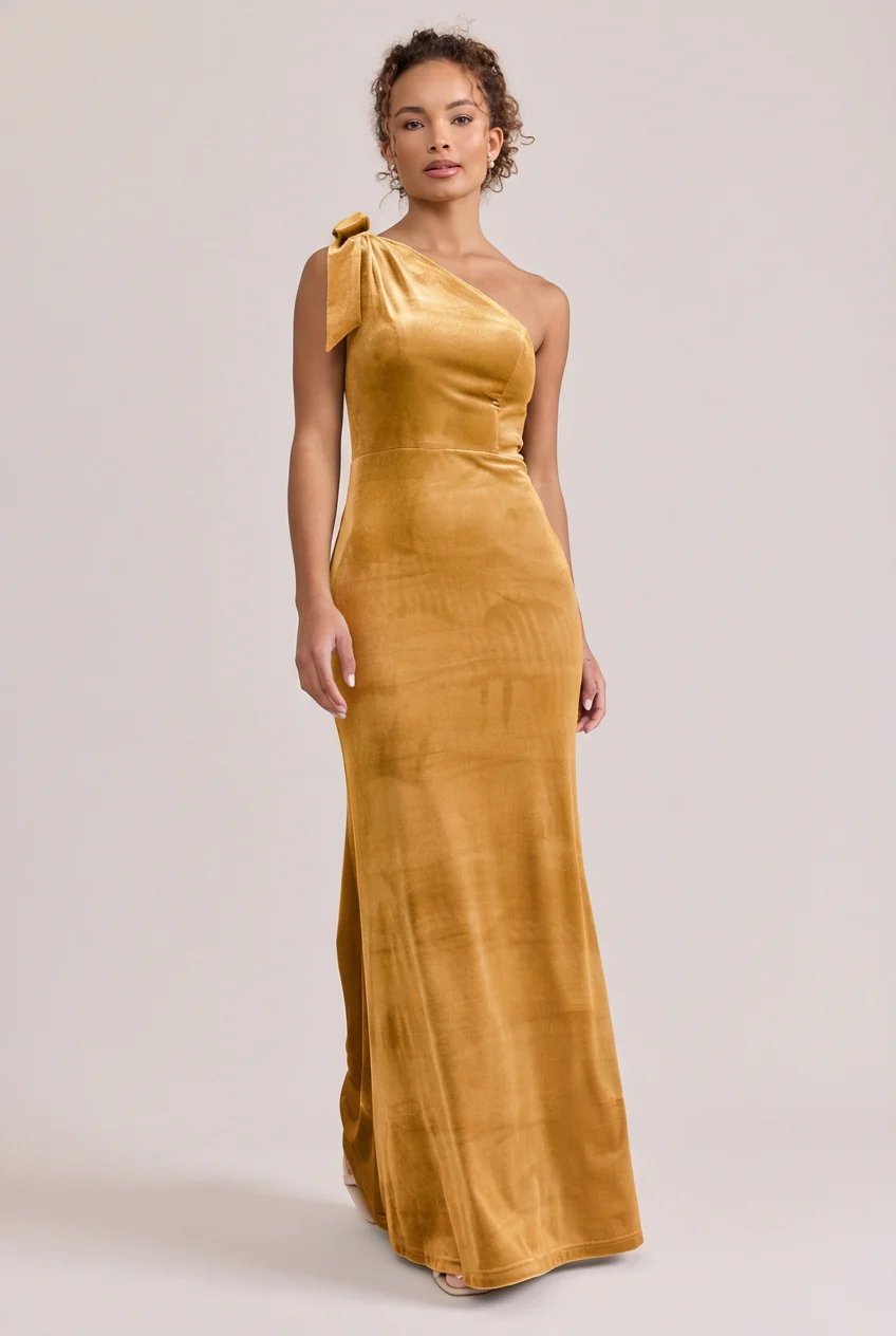 Rowan Velvet Dress | Made To Order - Image 17