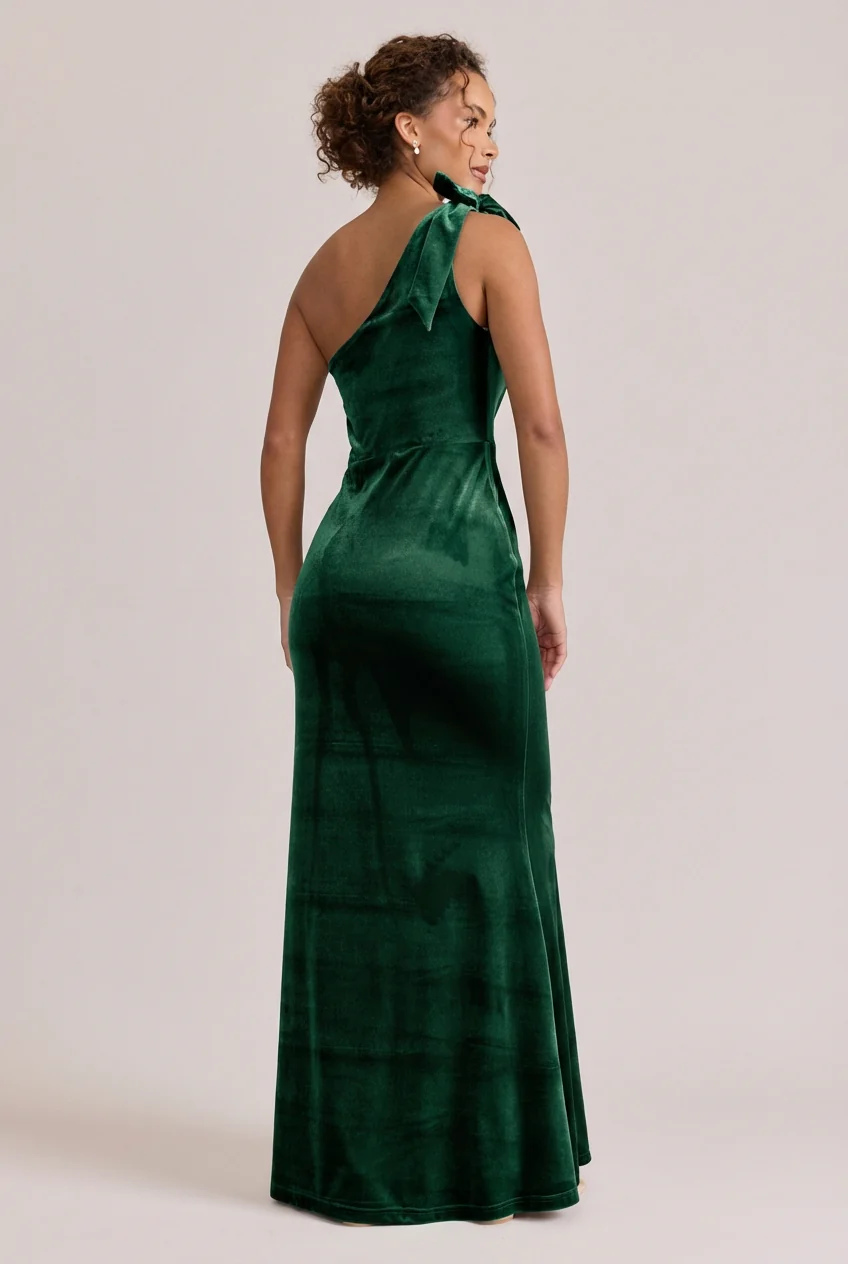 Rowan Velvet Dress | Made To Order - Image 2