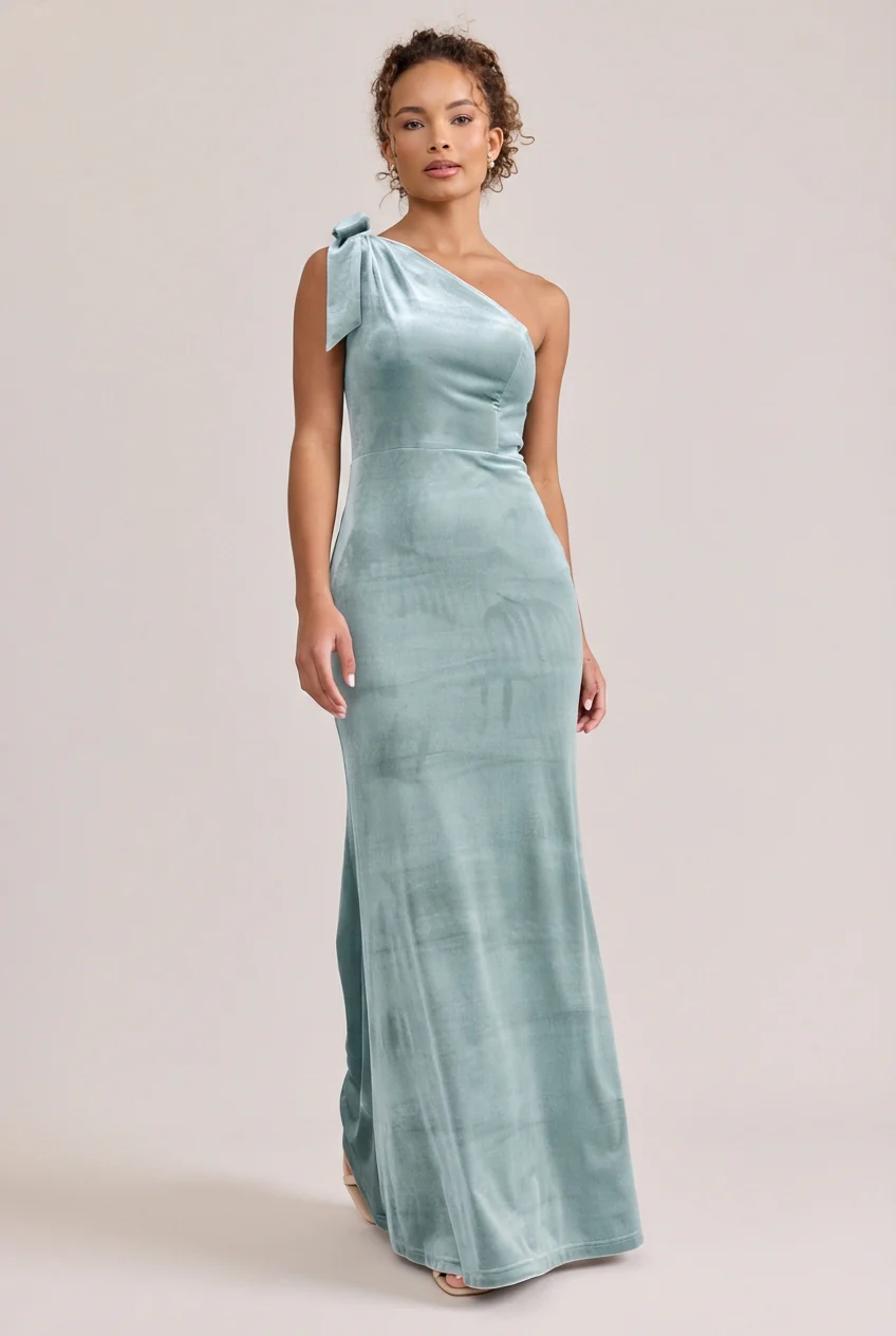 Rowan Velvet Dress | Made To Order - Image 22