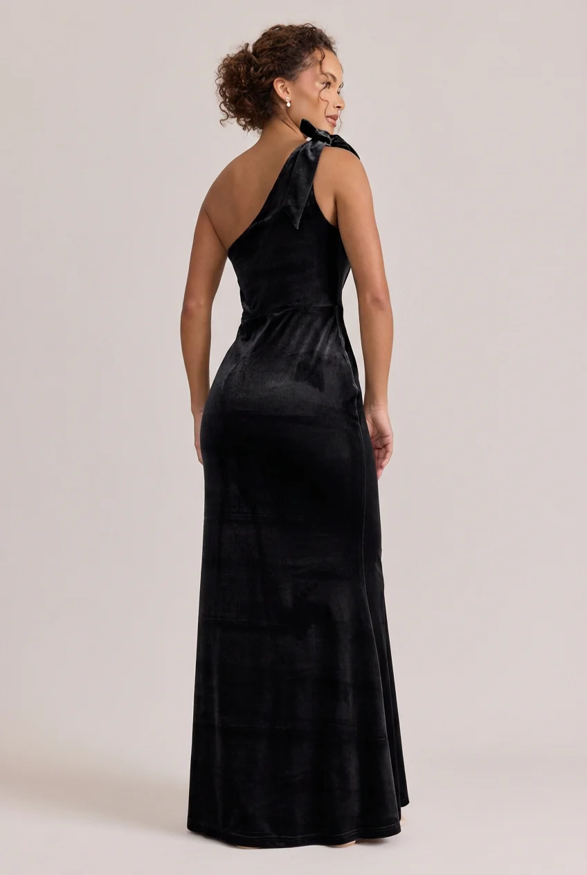 Rowan Velvet Dress | Made To Order - Image 27