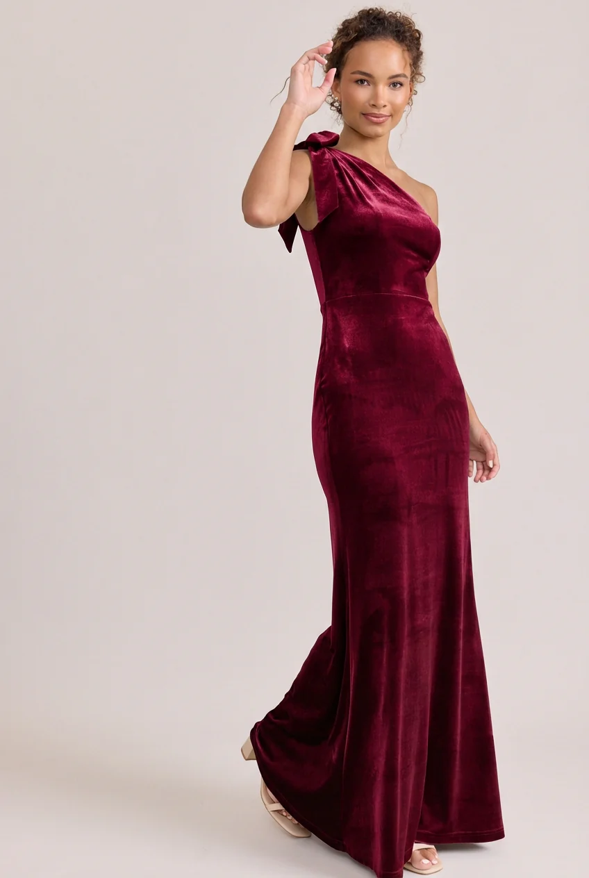Rowan Velvet Dress | Made To Order - Image 32