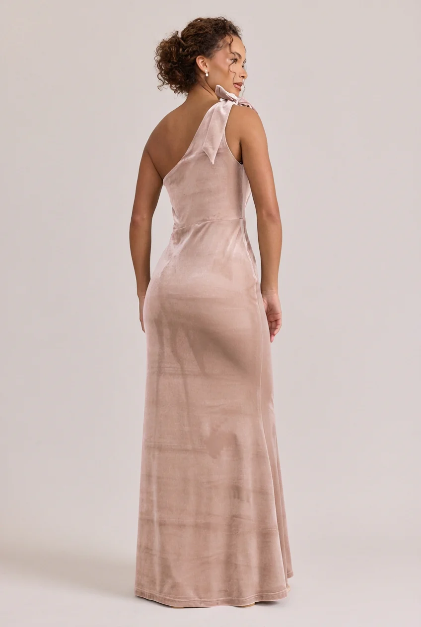 Rowan Velvet Dress | Made To Order - Image 33