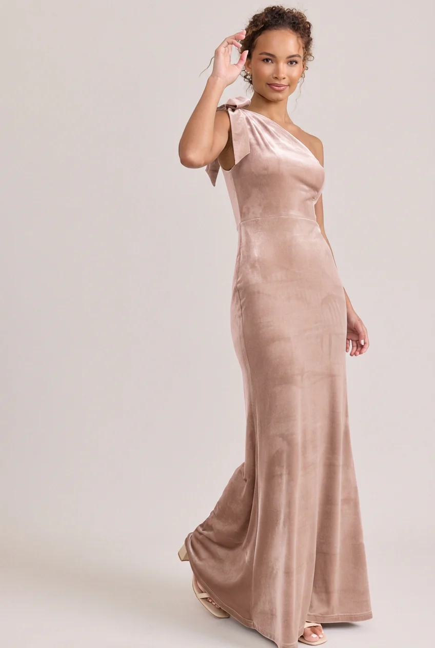 Rowan Velvet Dress | Made To Order - Image 34