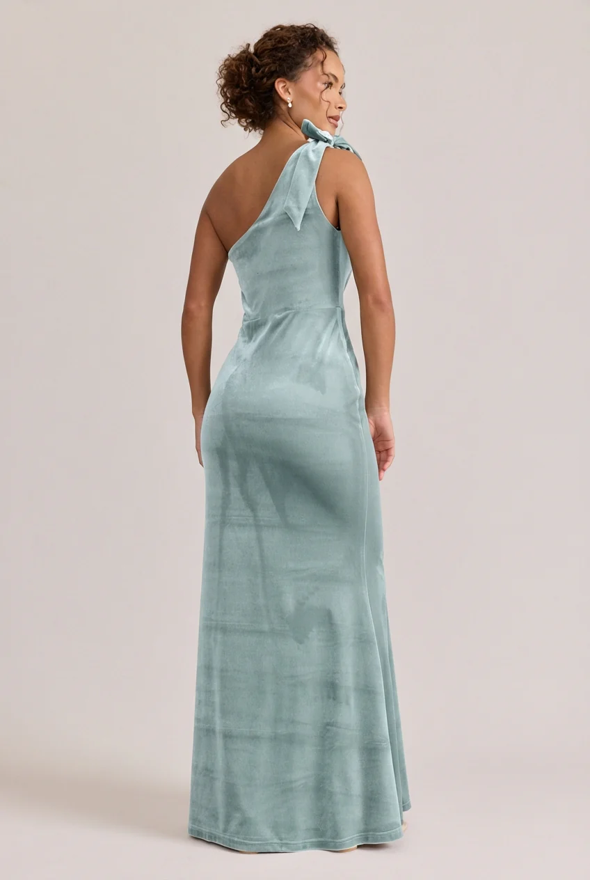 Rowan Velvet Dress | Made To Order - Image 57
