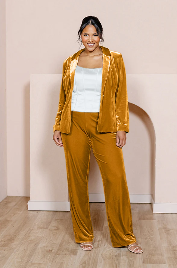 Ruby Velvet Pants | Made To Order - Image 15