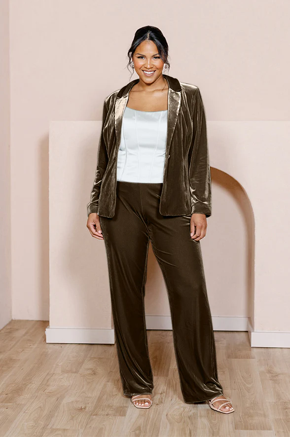 Ruby Velvet Pants | Made To Order - Image 8