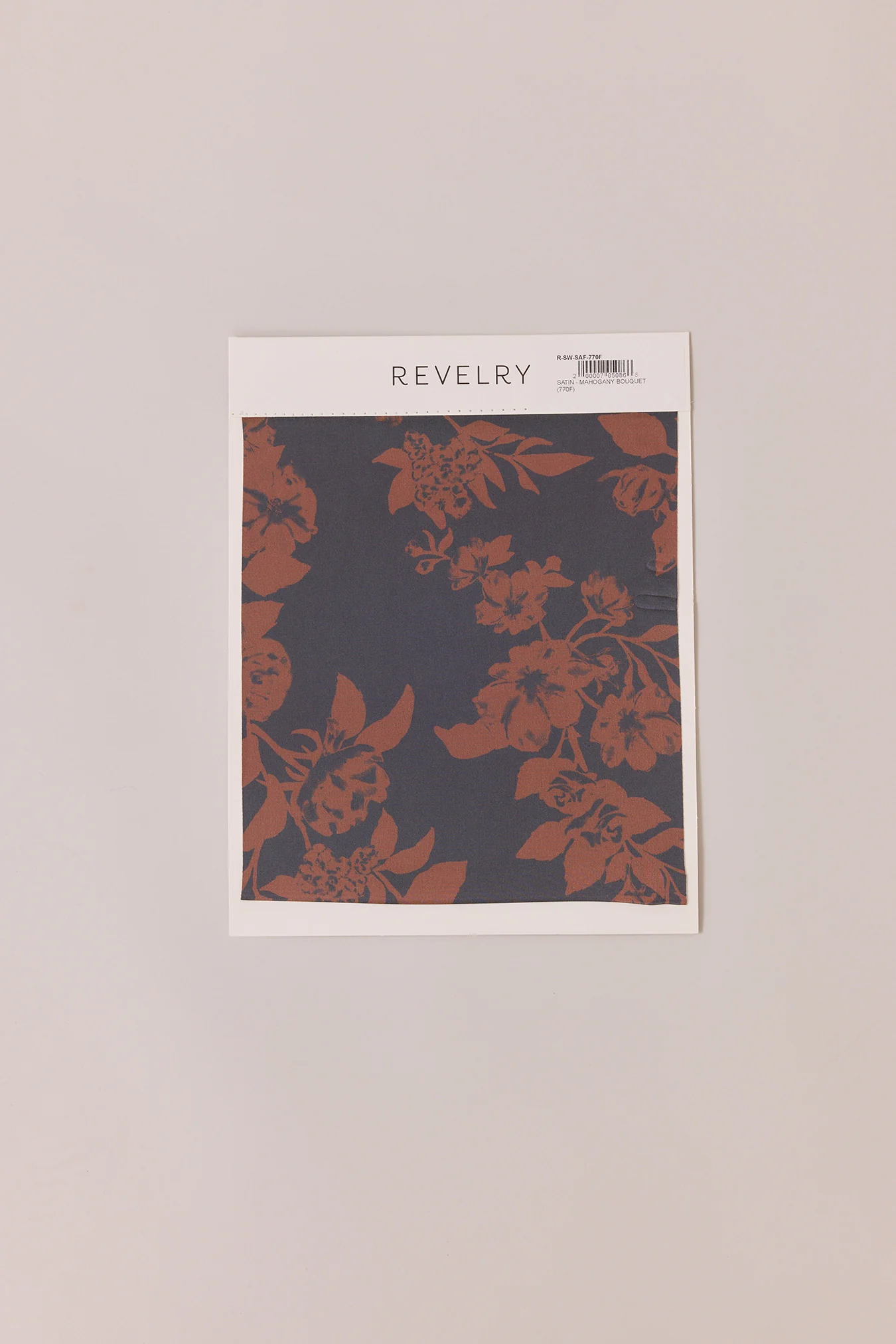 Satin Floral Print Mega Swatch | Ready To Ship - Image 23