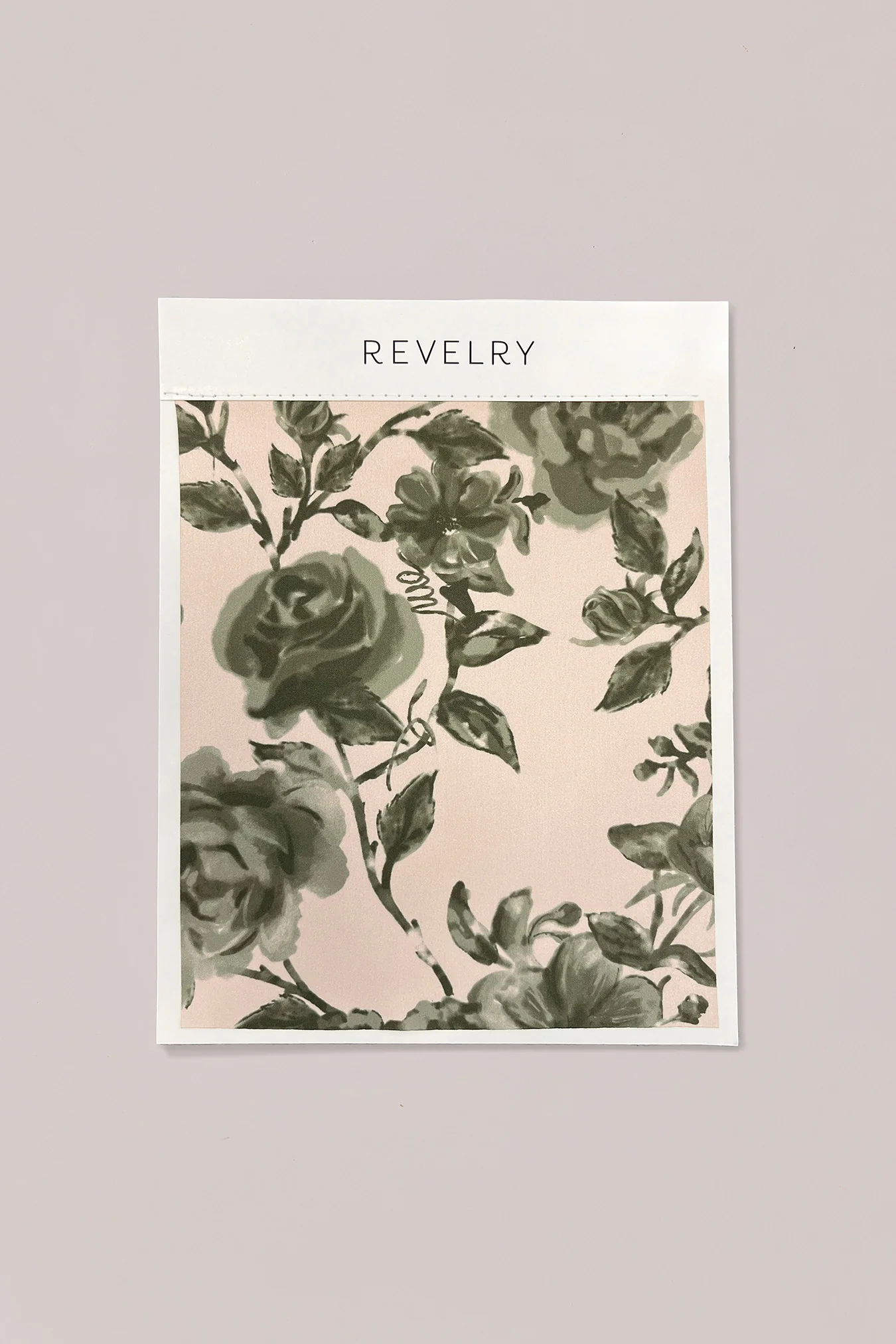 Satin Floral Print Mega Swatch | Ready To Ship - Image 27