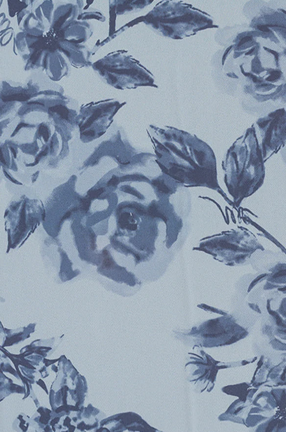 Satin Floral Print Pocket Square | Ready To Ship - Image 3