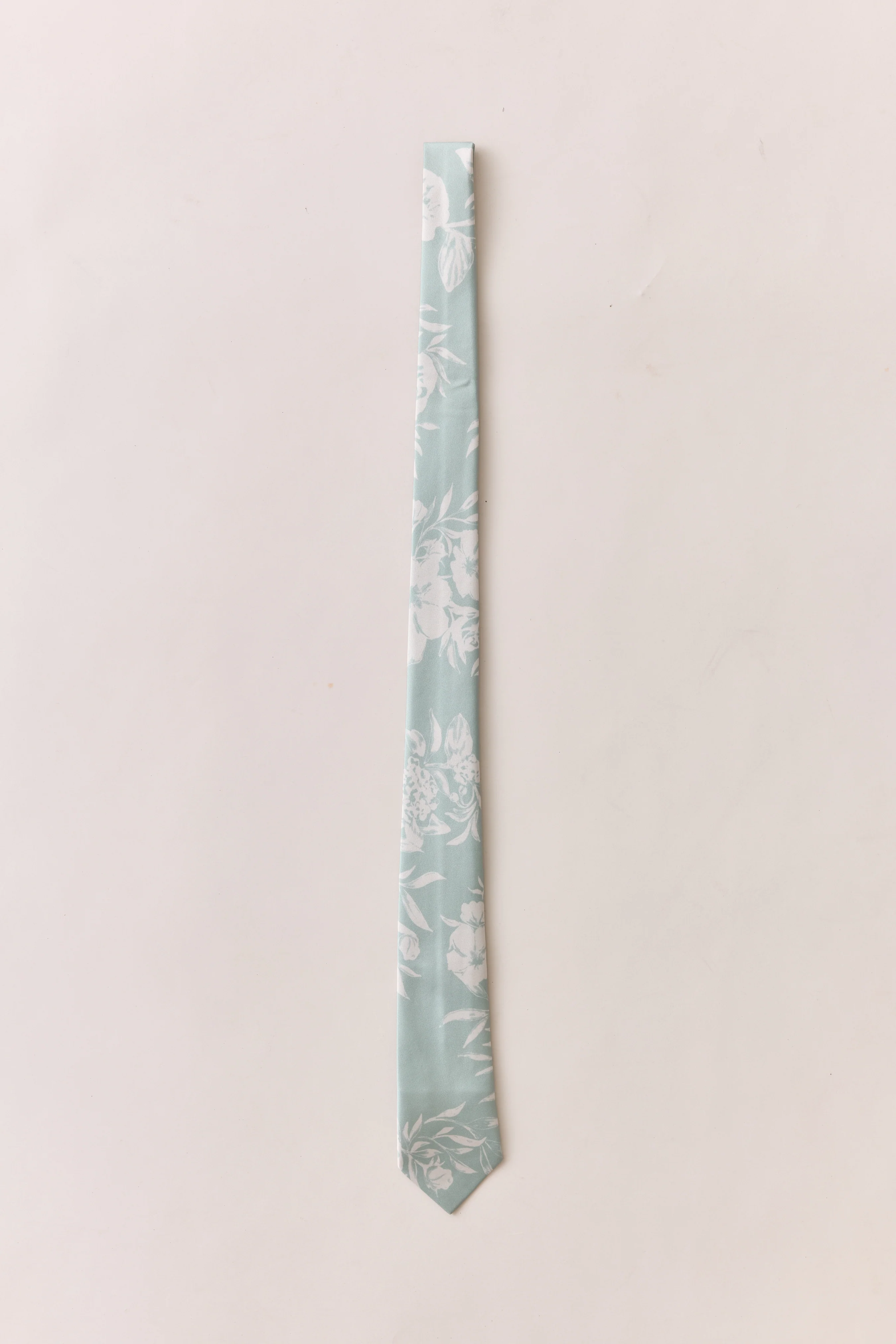 Satin Floral Print Tie | Made To Order - Image 27