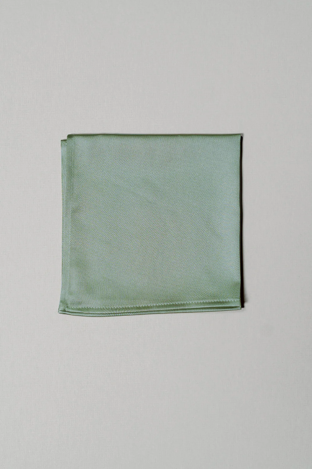 Satin Pocket Square | Ready To Ship | Sage
