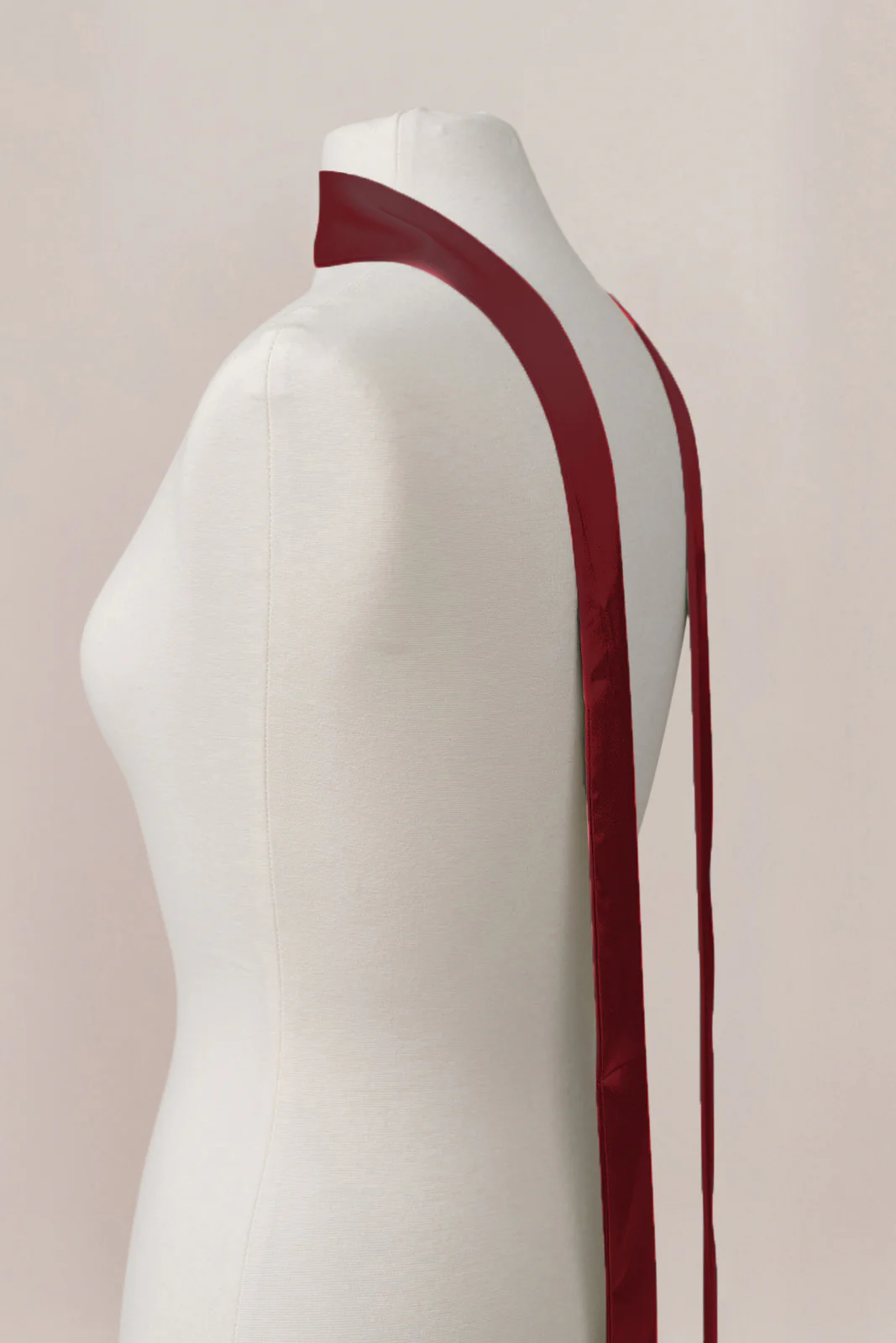 Satin Skinny Scarf | Made To Order - Image 48