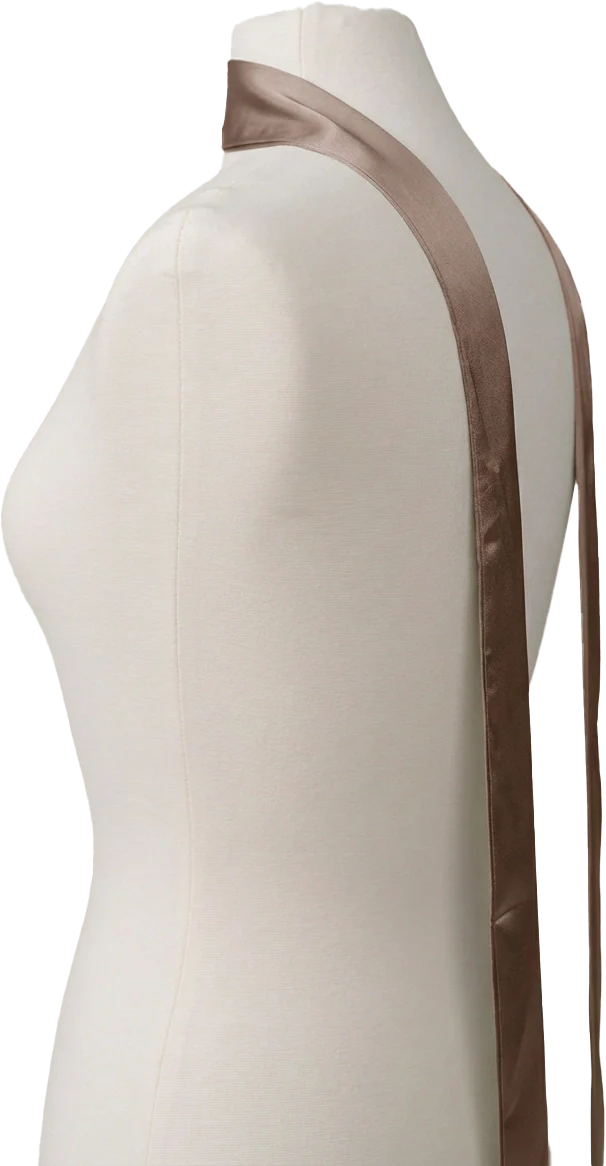 Satin Skinny Scarf | Made To Order - Image 77