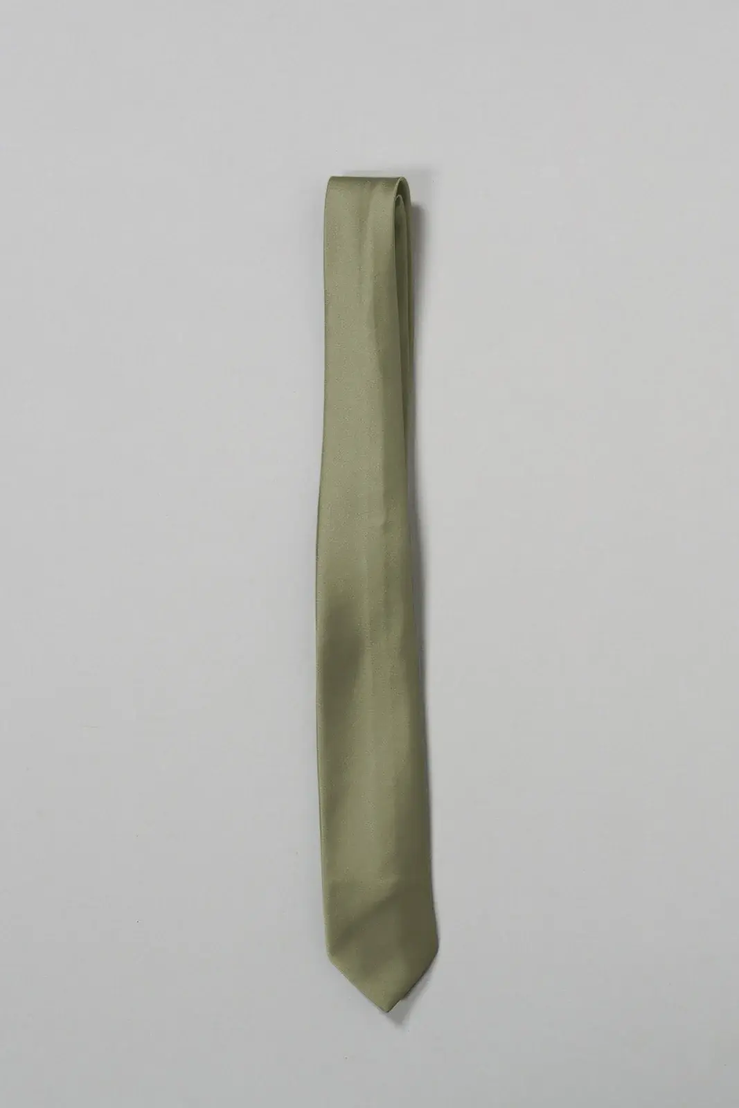 Satin Tie | Ready To Ship | Moss