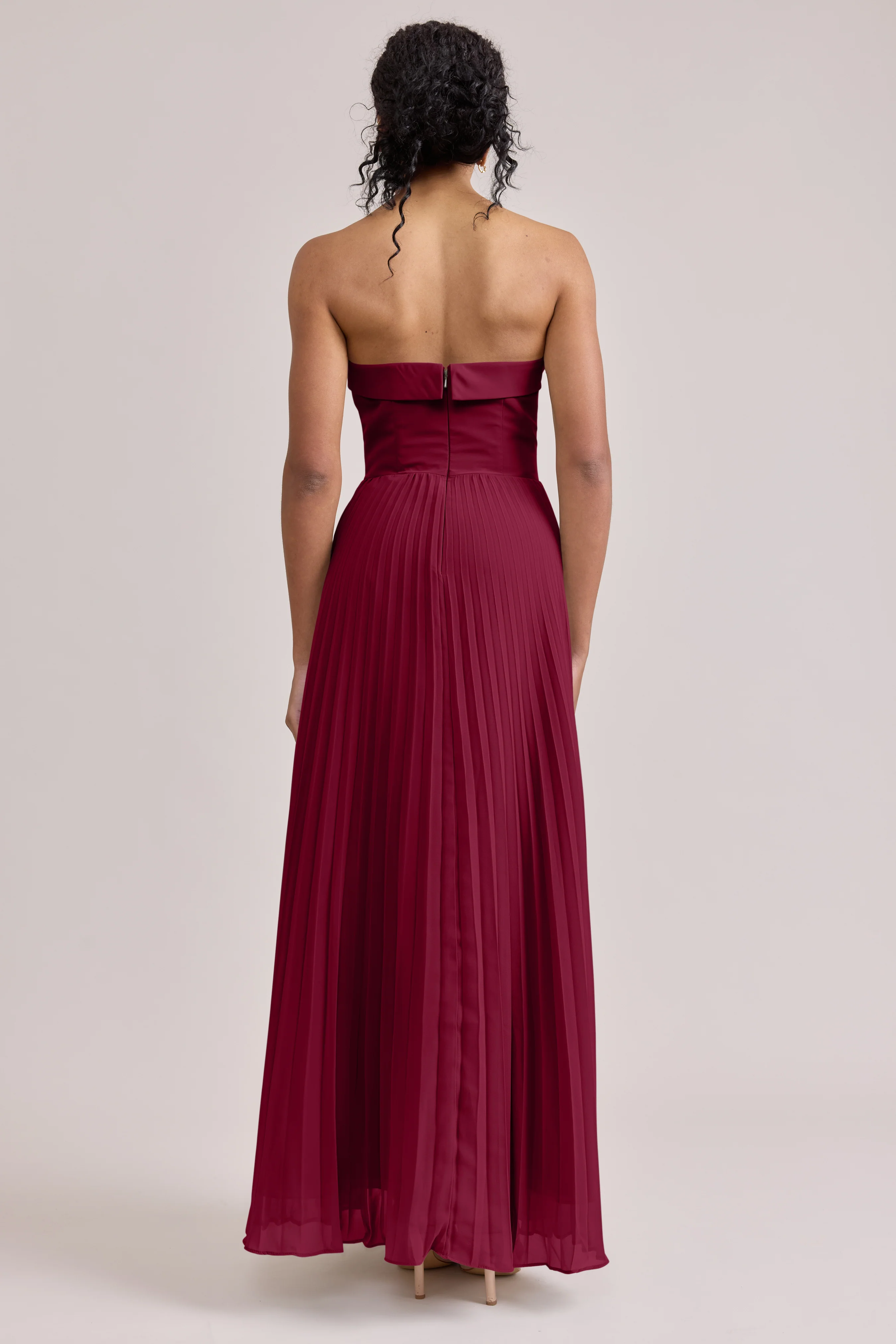 Saylor Chiffon Pleated Dress | Made To Order - Image 103