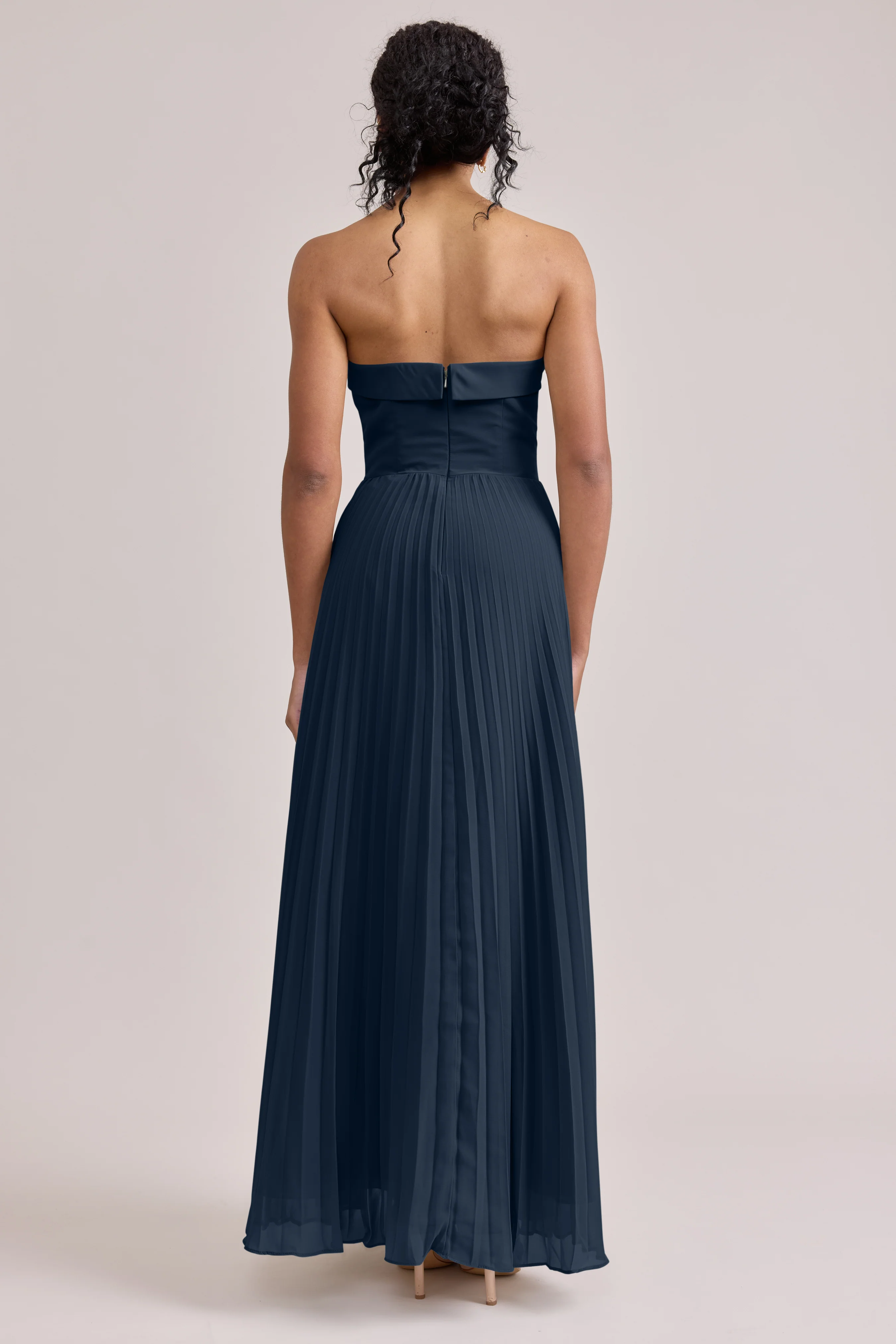 Saylor Chiffon Pleated Dress | Made To Order - Image 112