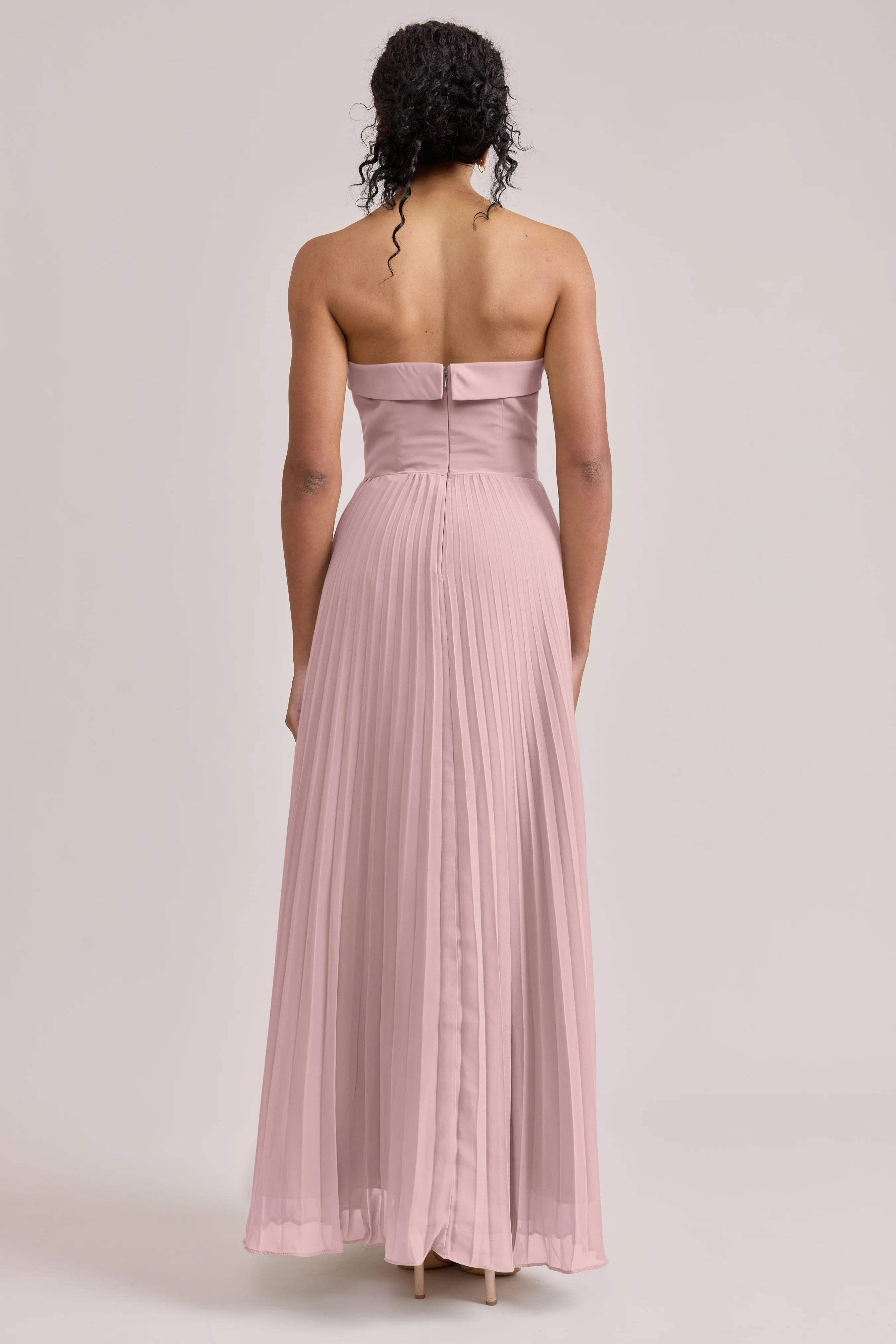 Saylor Chiffon Pleated Dress | Made To Order - Image 124