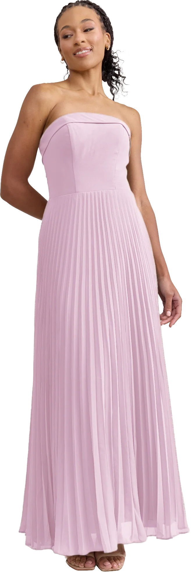 Saylor Chiffon Pleated Dress | Made To Order - Image 174