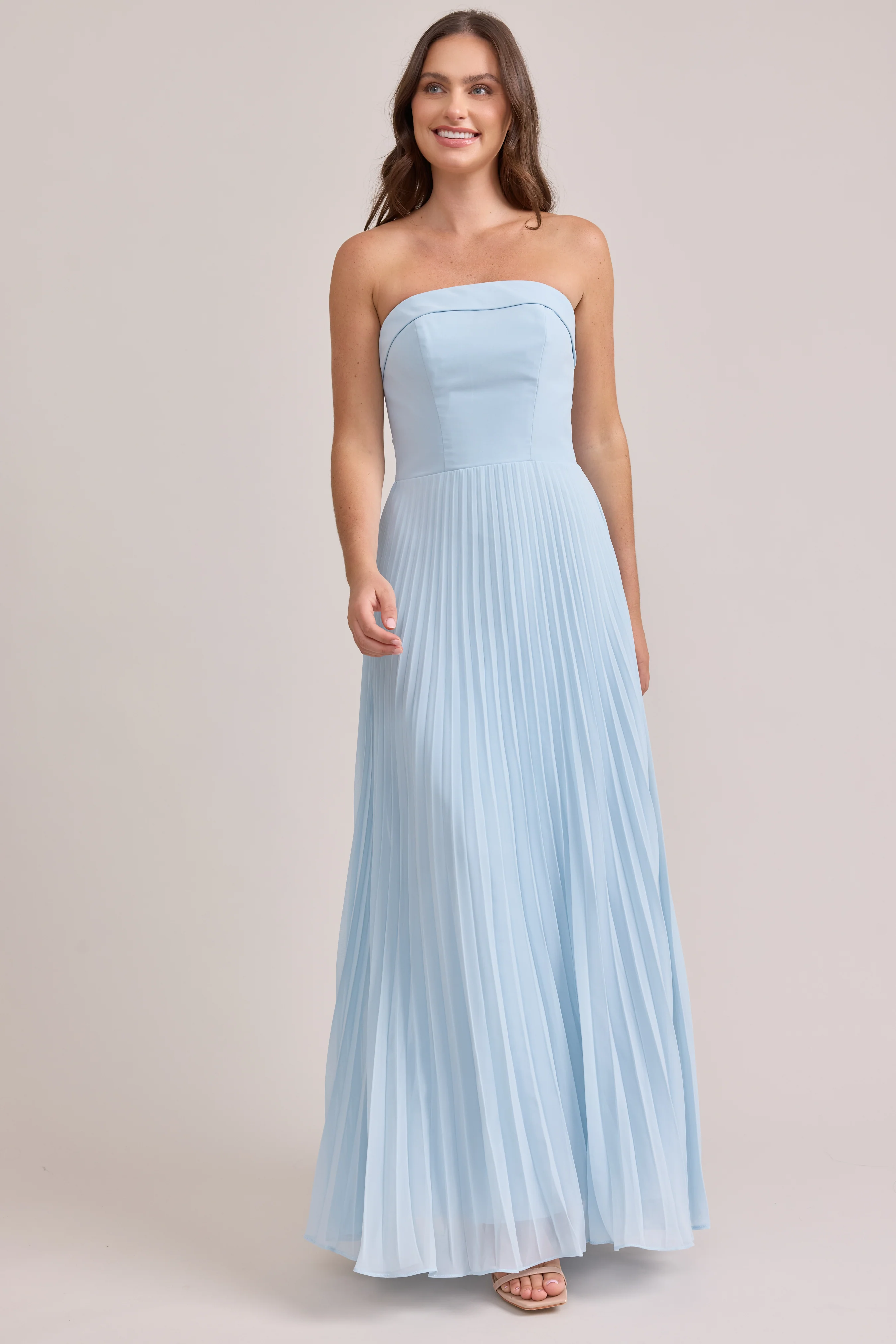Saylor Chiffon Pleated Dress | Made To Order - Image 4