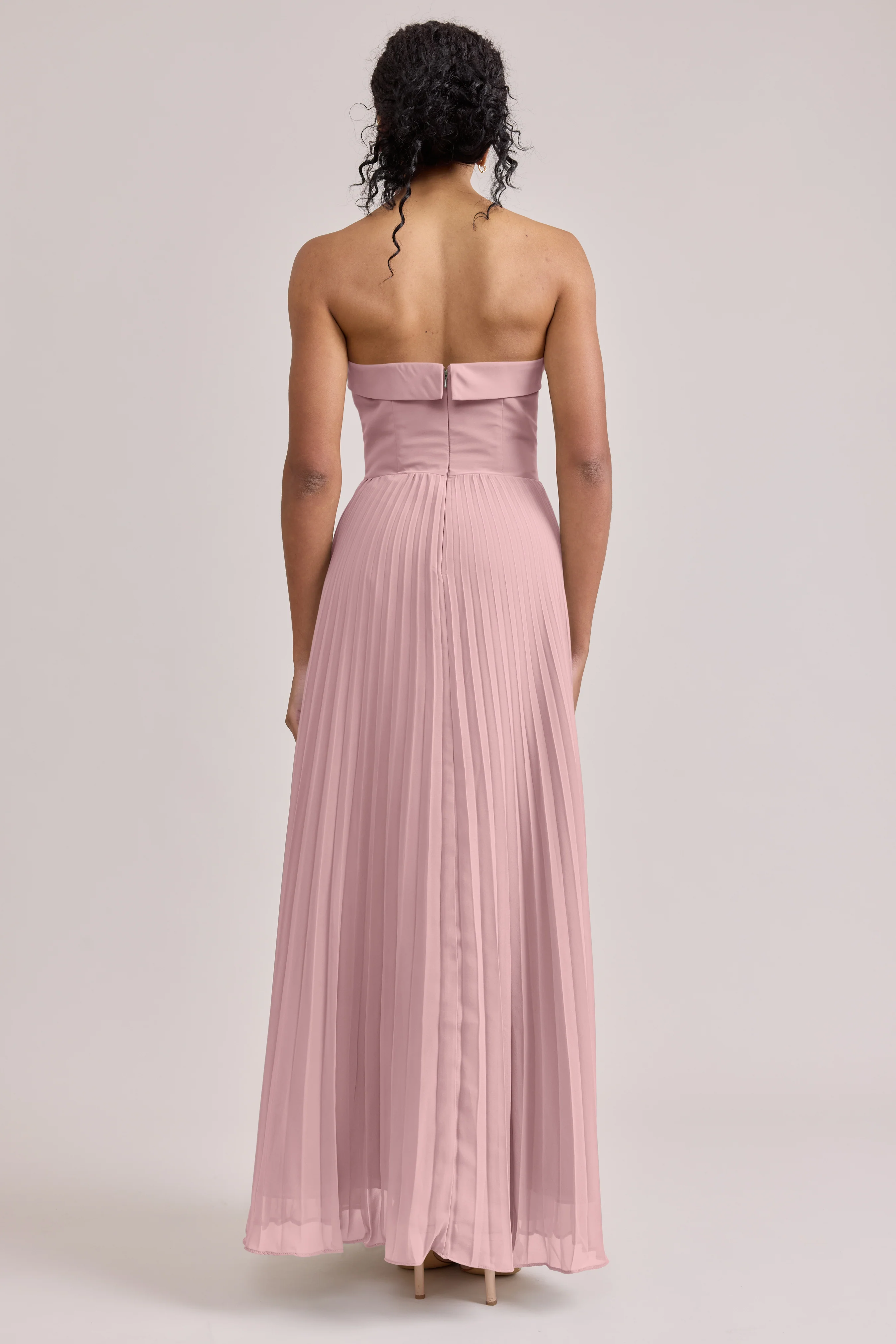 Saylor Chiffon Pleated Dress | Made To Order - Image 85