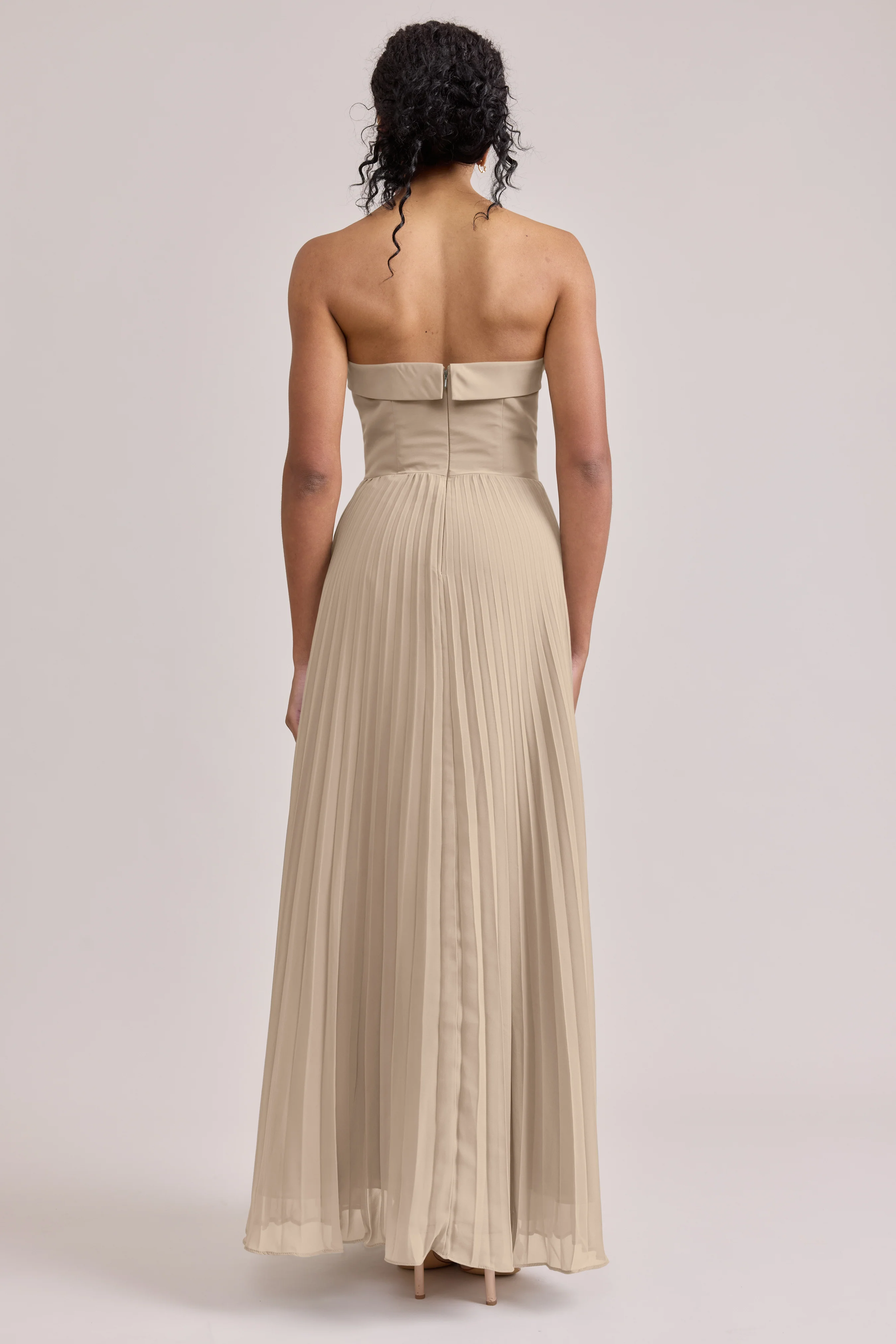 Saylor Chiffon Pleated Dress | Made To Order - Image 89
