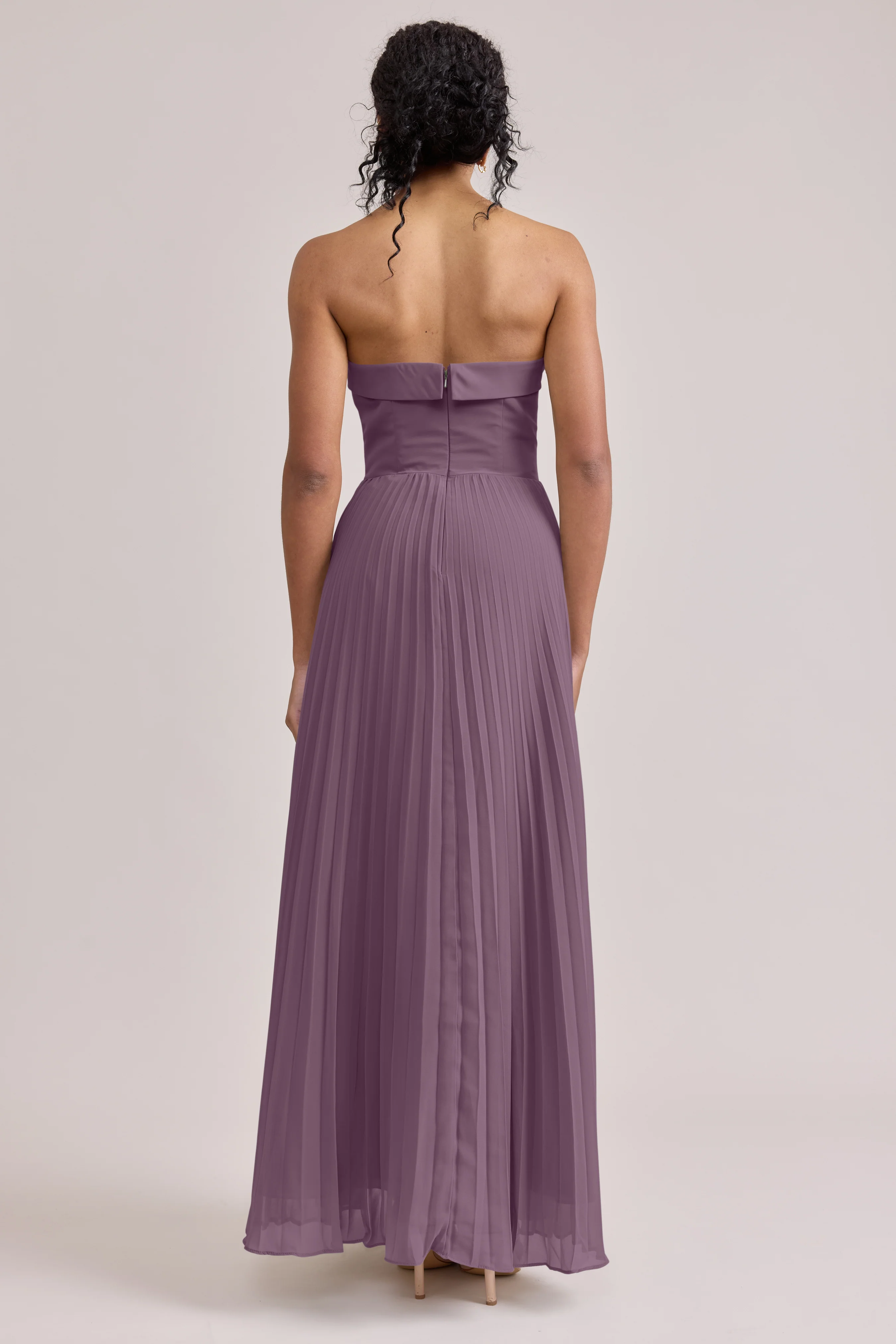 Saylor Chiffon Pleated Dress | Made To Order - Image 95