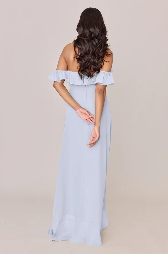 Scarlet Chiffon Dress | Made To Order - Image 61