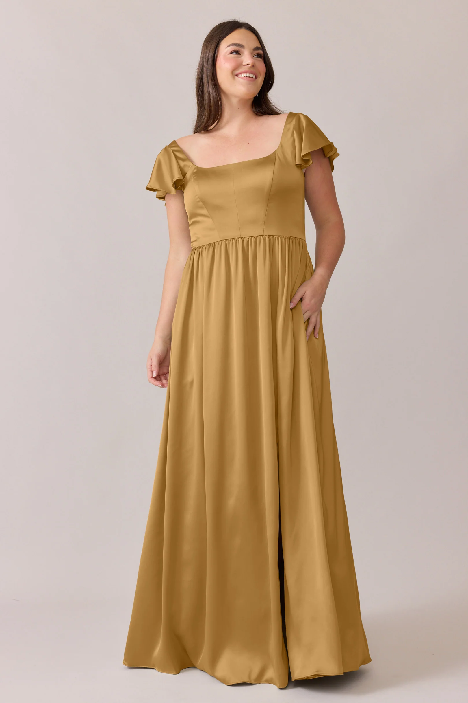 Selma Satin Dress | Made To Order - Image 10