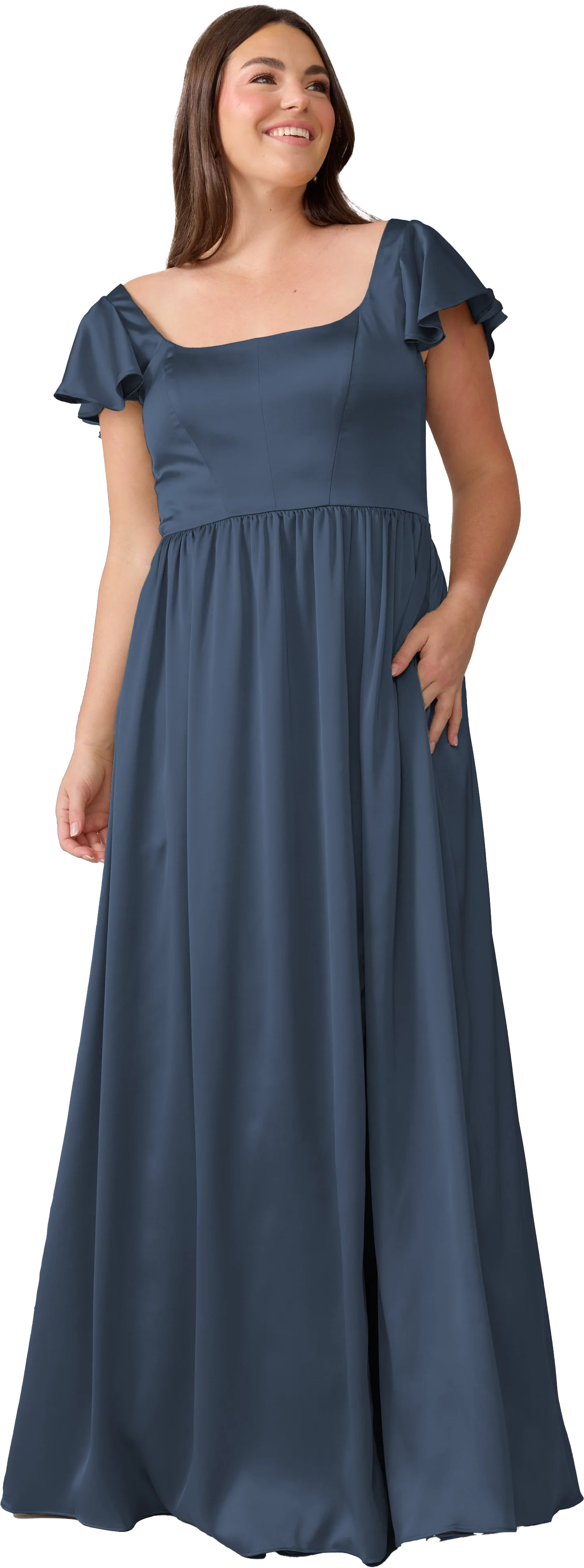 Selma Satin Dress | Made To Order - Image 140