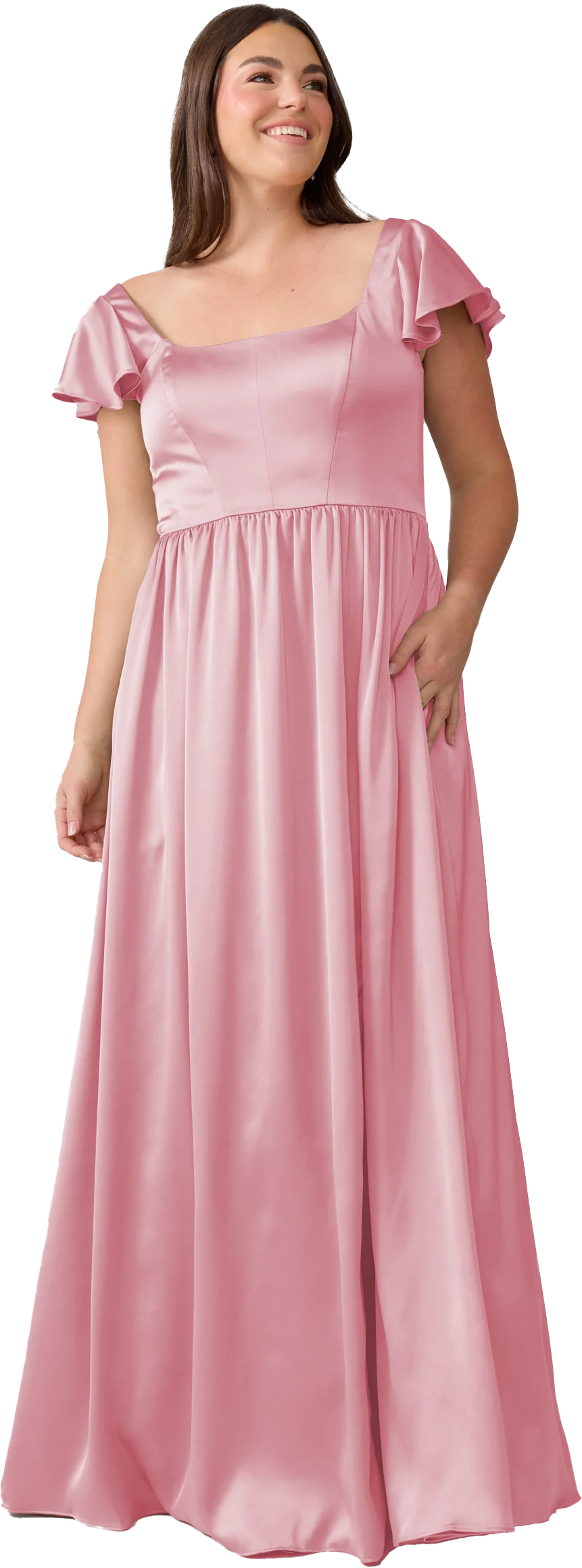 Selma Satin Dress | Made To Order - Image 144